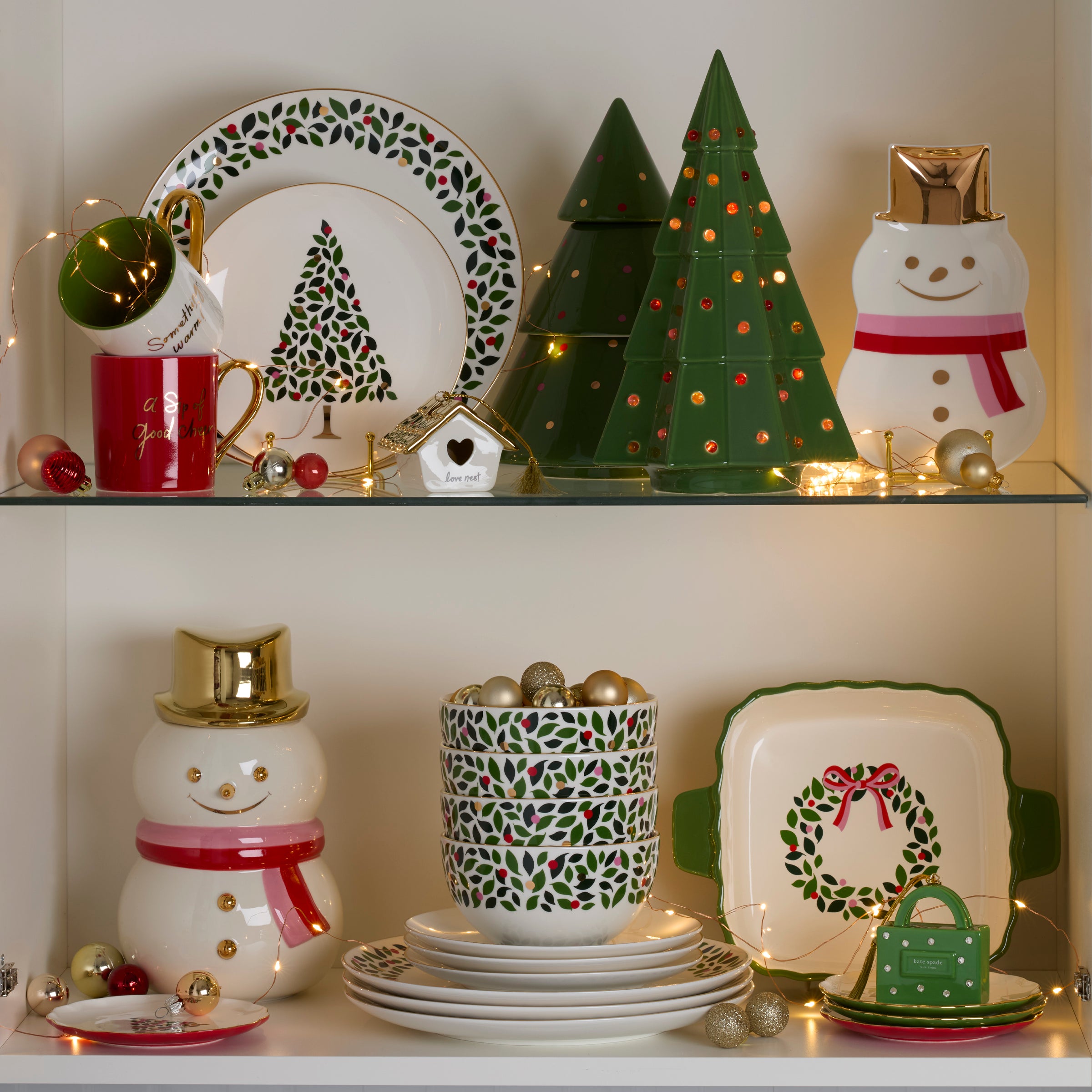 Be Jolly Snowman Cookie Jar - Image 2