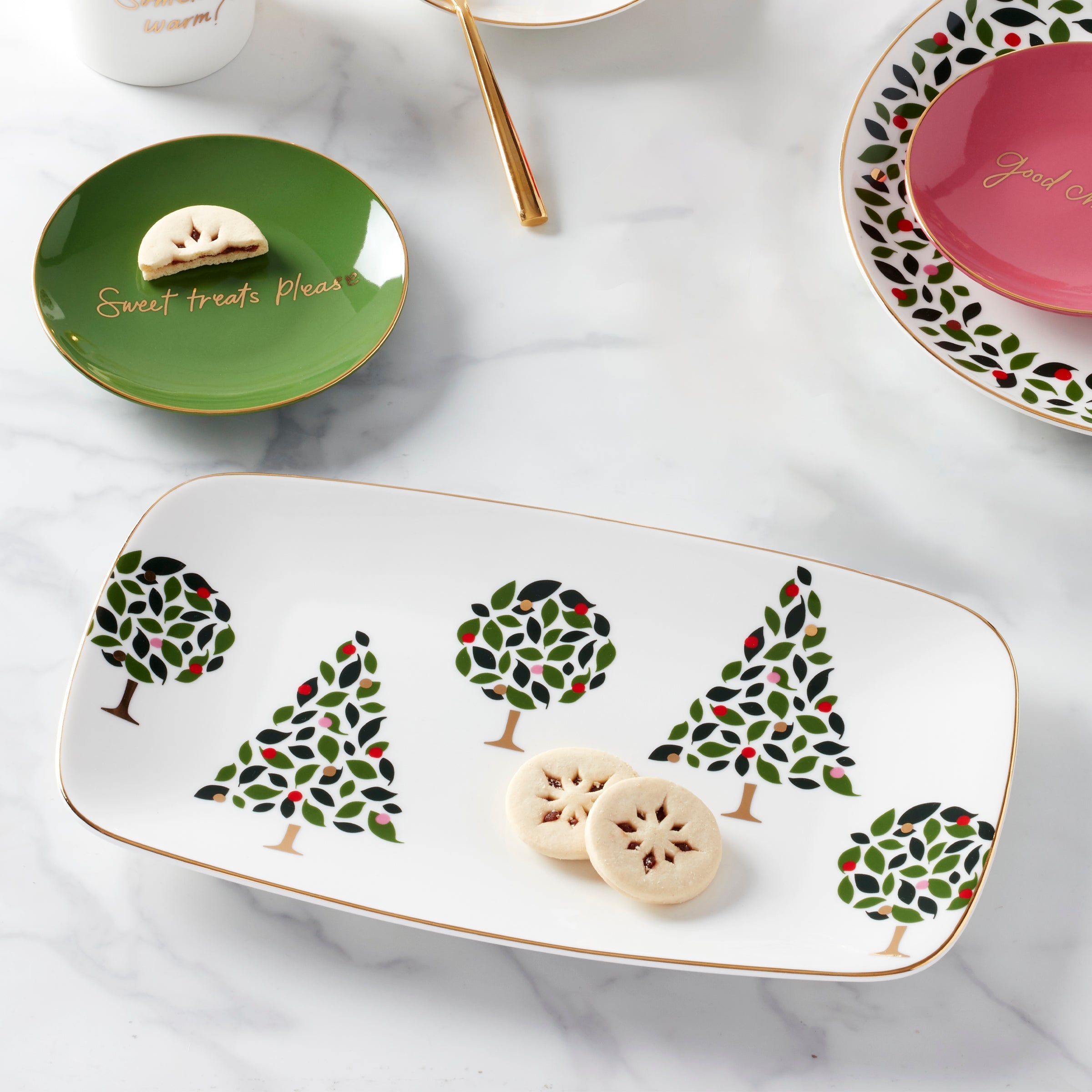 Evergreen Hors d'Oeuvres Tray - Image 4