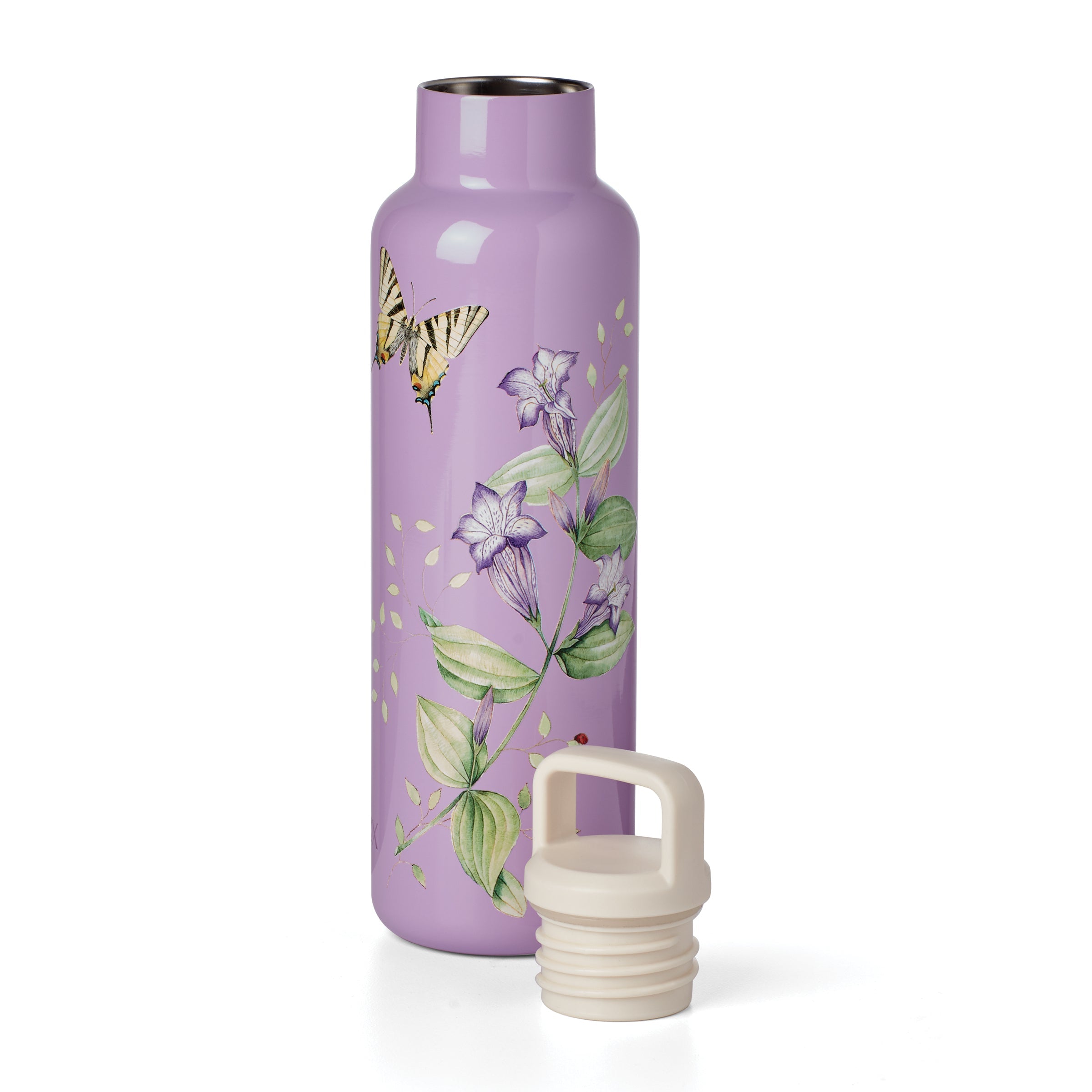 Butterfly Meadow Lavender Insulated Water Bottle - Image 3