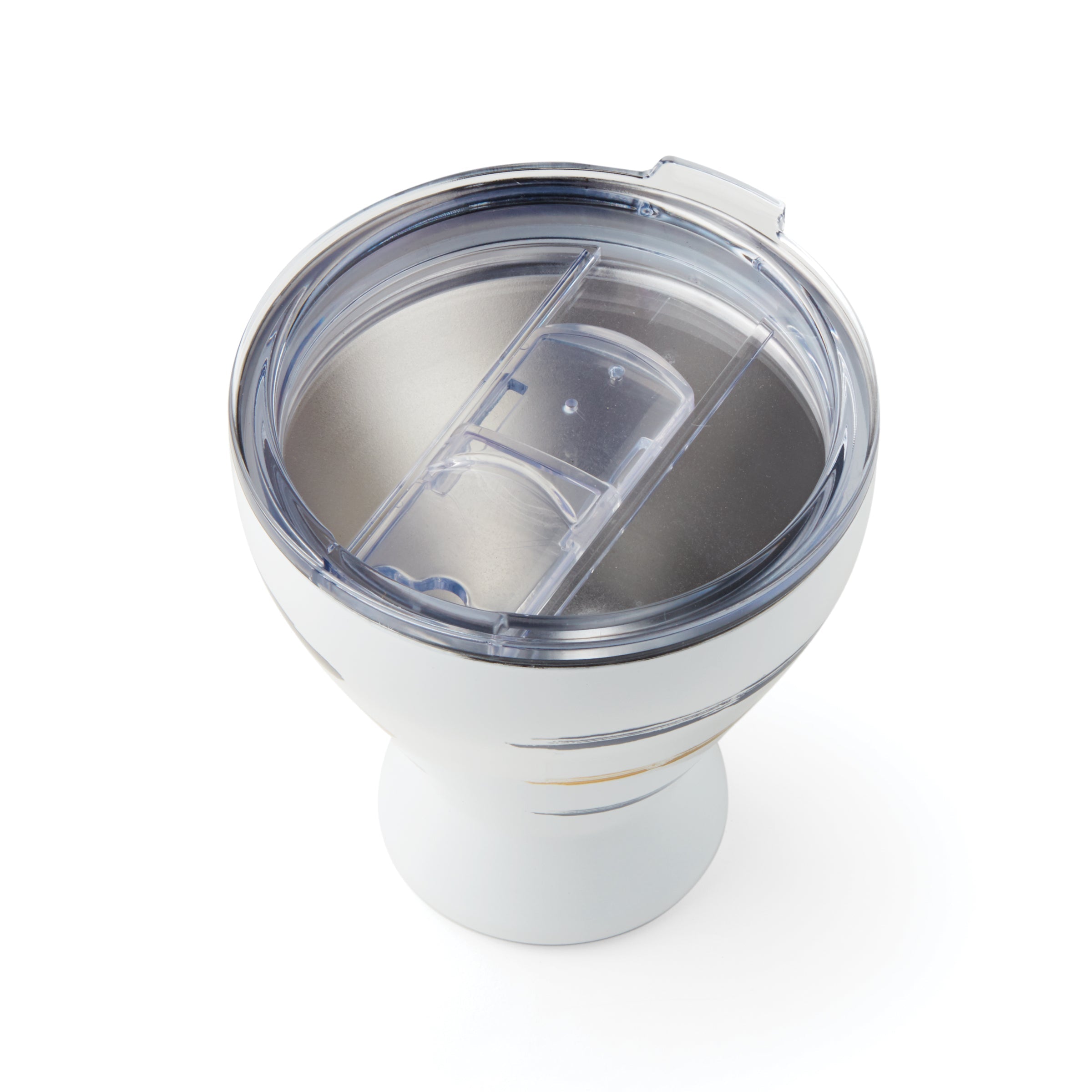 Blue Bay Stripe Stainless Steel Cocktail Tumbler - Image 3