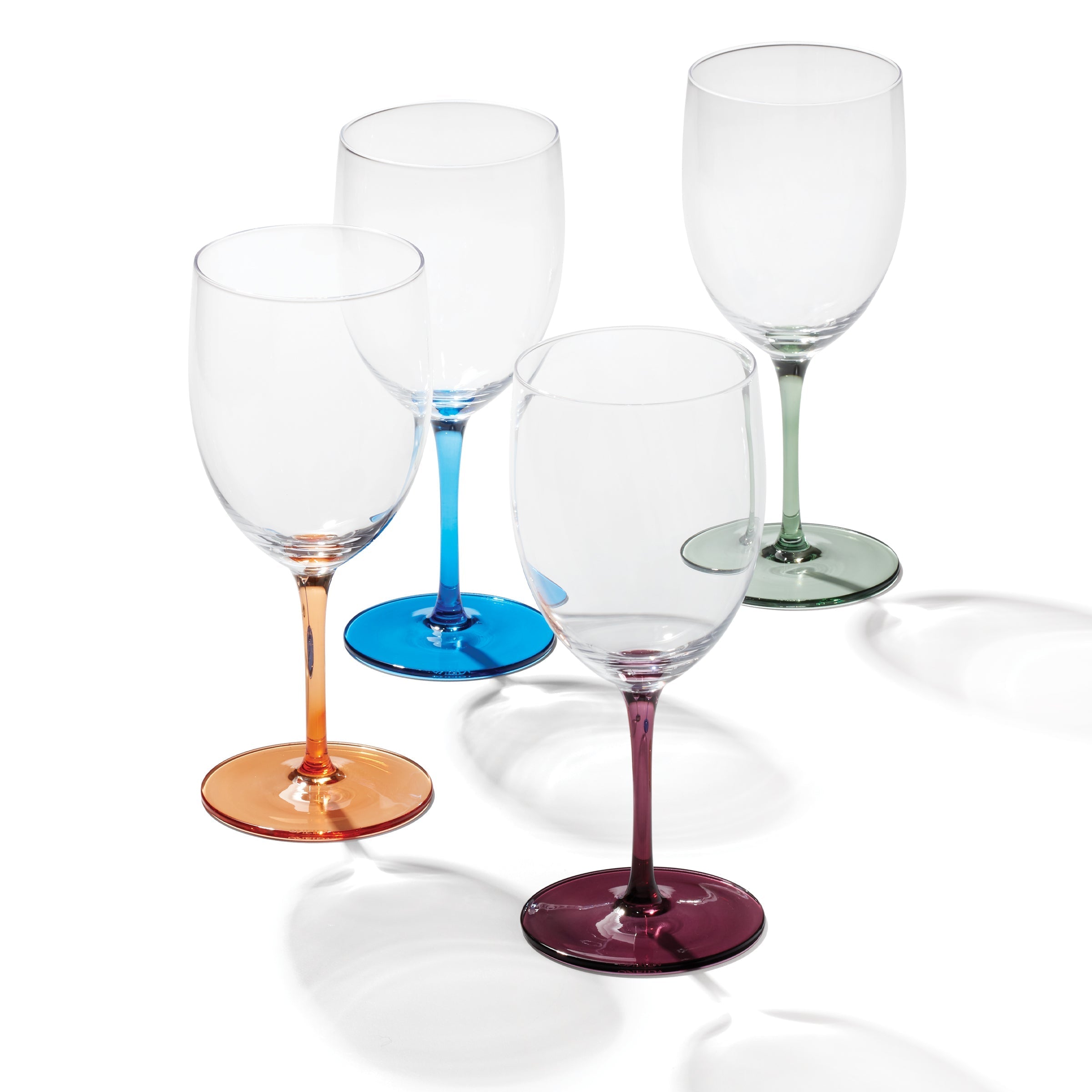 Bottoms Up Wine Glasses - Set Of 4 - Image 4