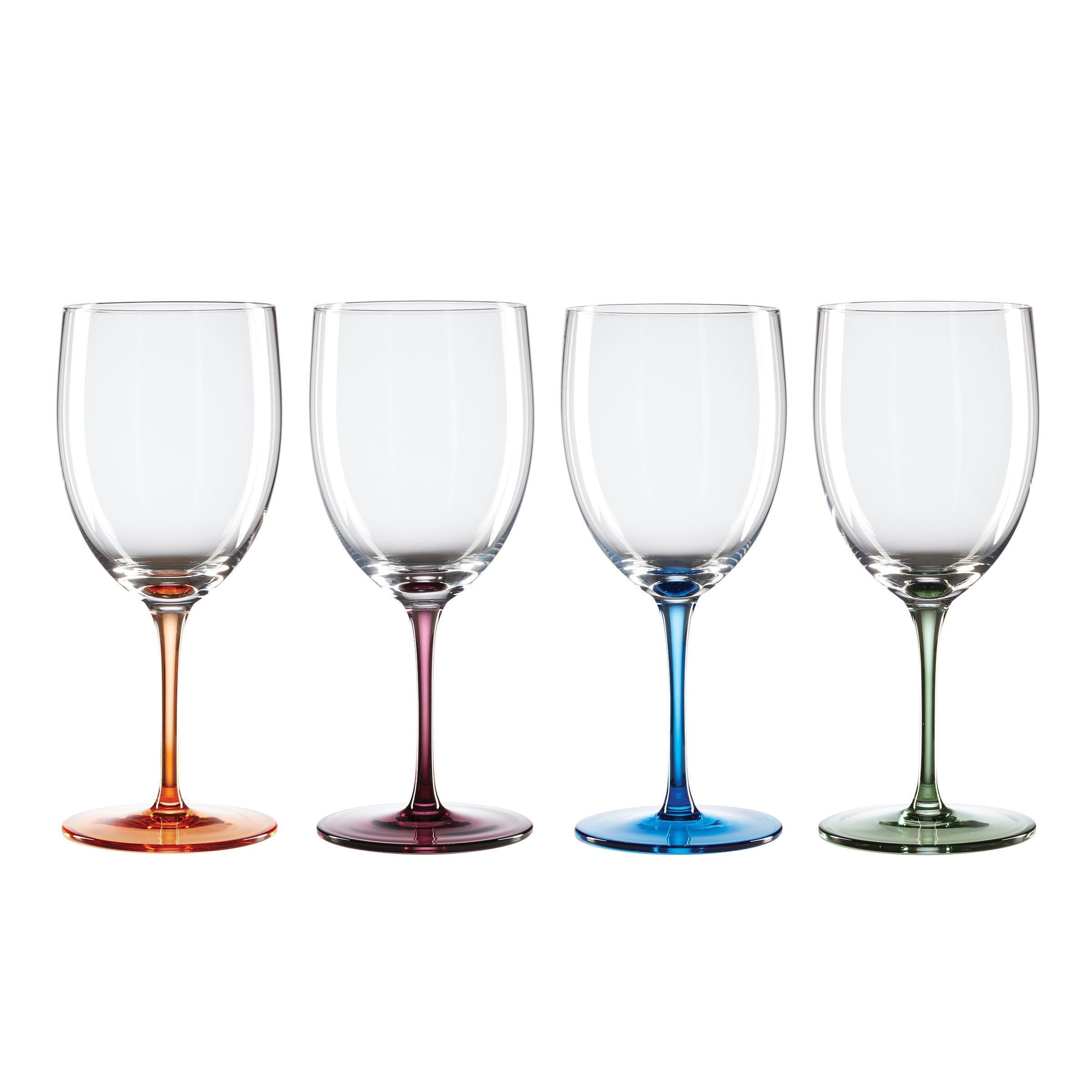Bottoms Up Wine Glasses - Set Of 4 - Image 5