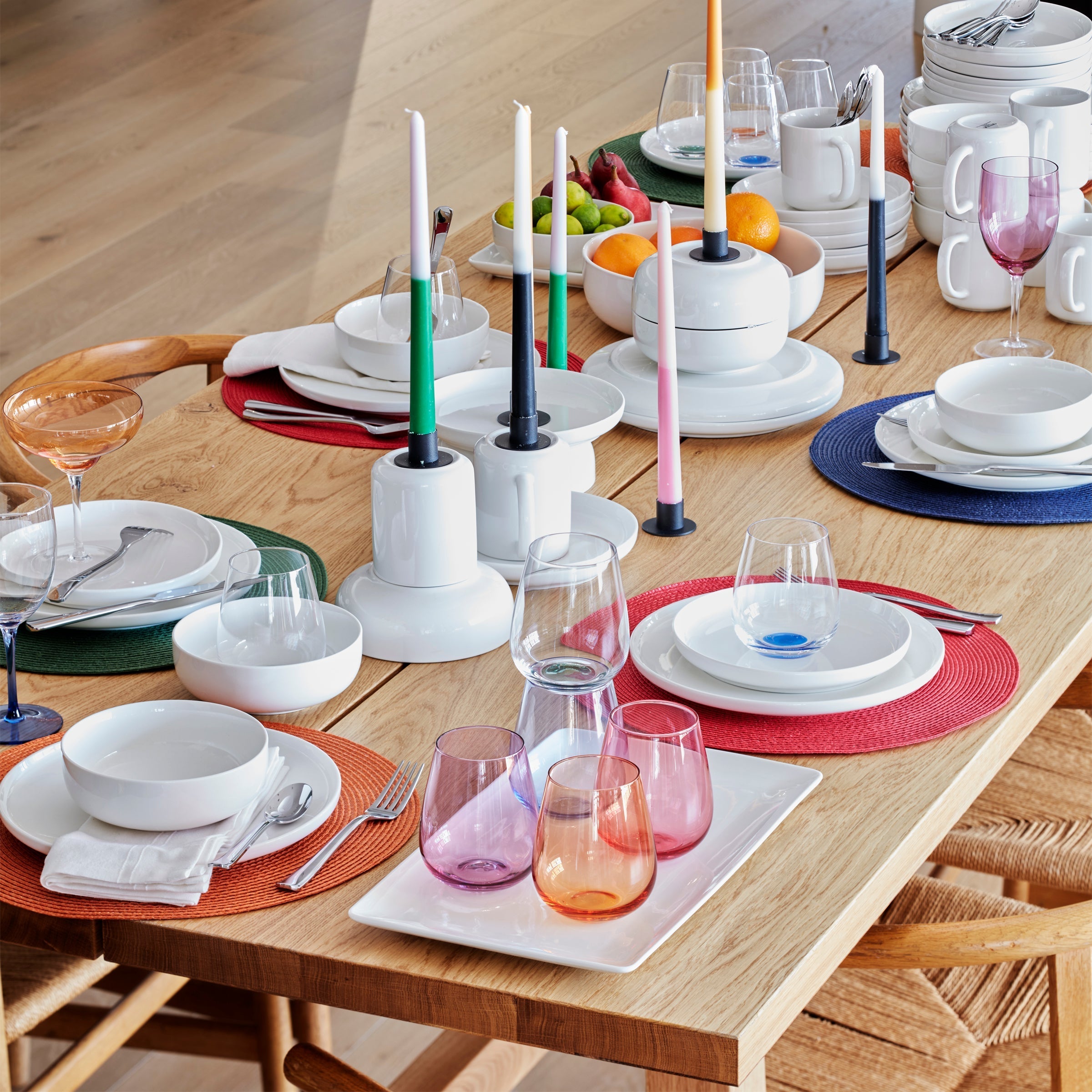 24 Seven White 12-Piece Dinnerware Set - Image 8