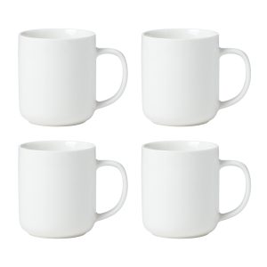 24 Seven White Mugs - Set of 4