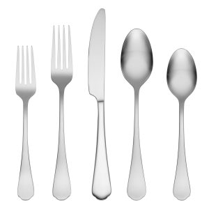 Posy Satin 20 Piece Flatware Set