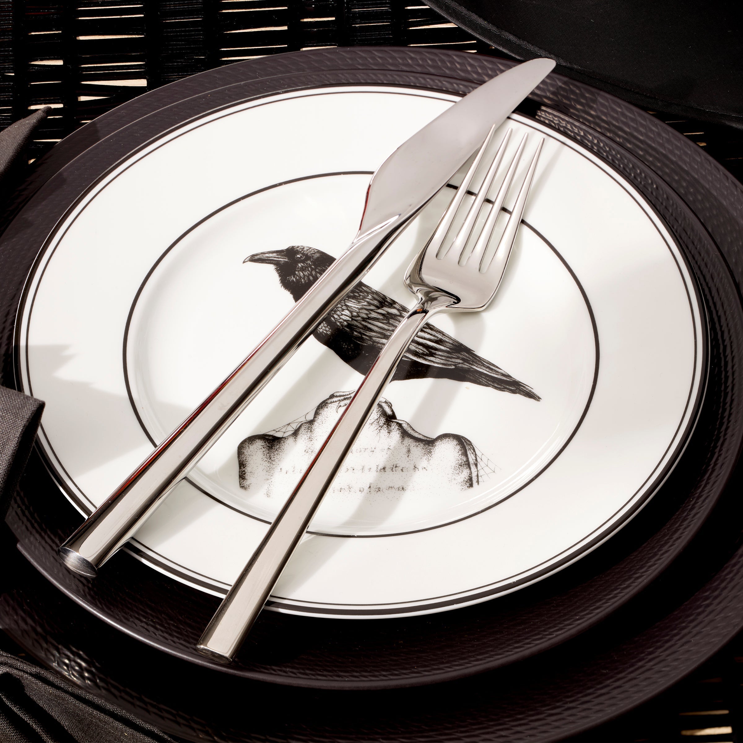 Vintage Halloween Dessert Plates - Set of 4 - Image 8