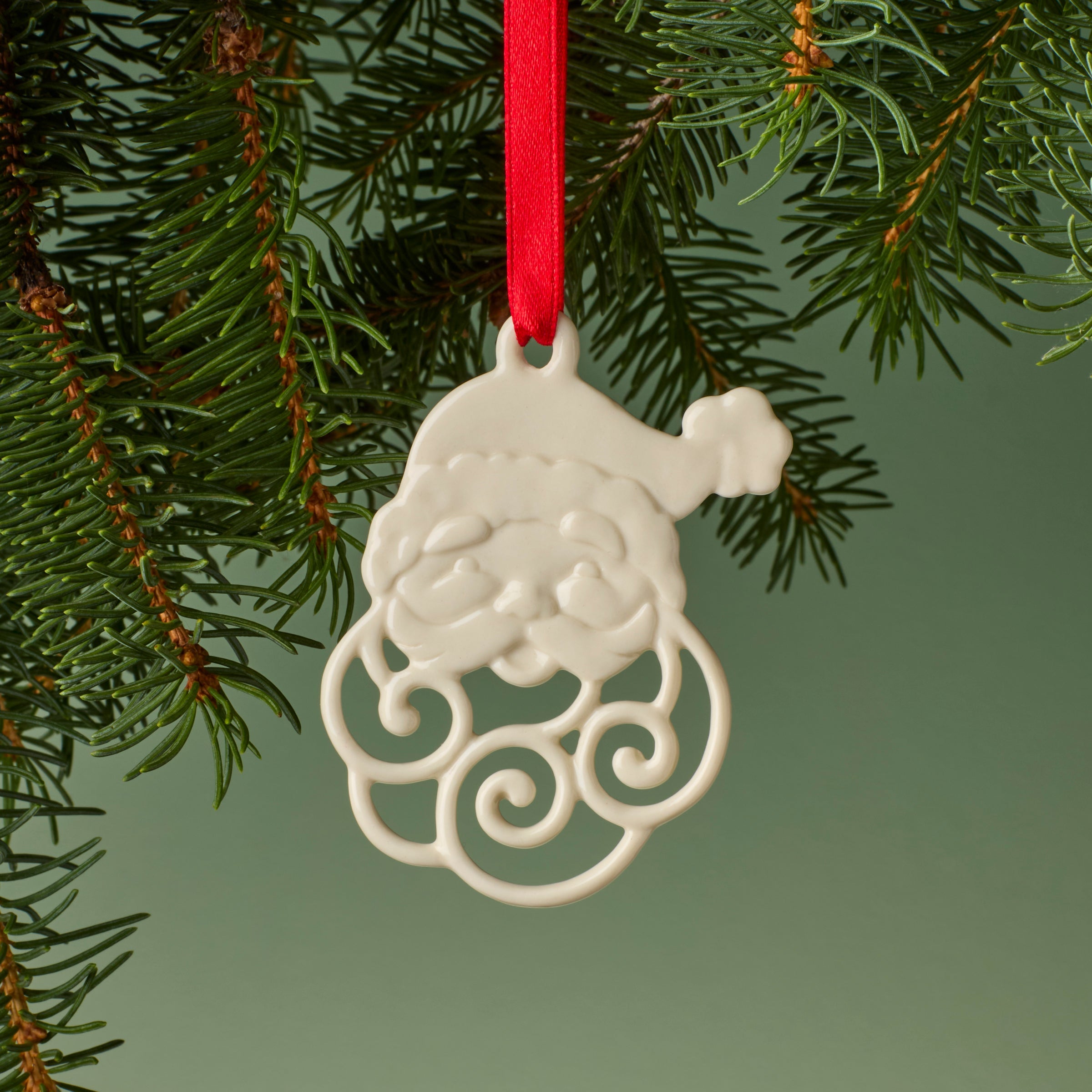 Pierced Santa Charm Ornament - Image 2