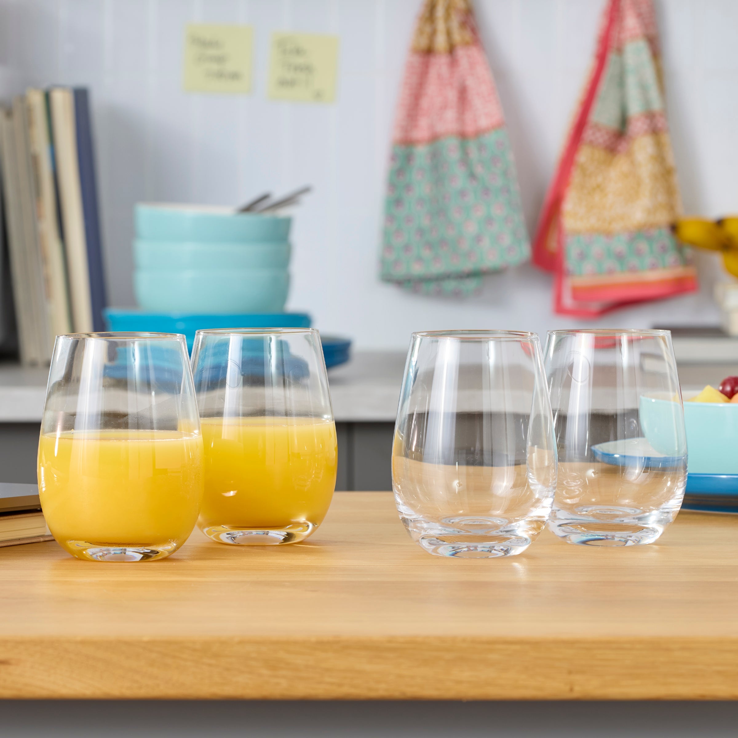 5 O'Clock Stemless Wine Glasses - Set Of 4 - Image 4