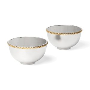 Roseland Nut Bowl - Set Of 2