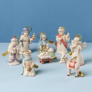 Nativity 8-Pc Ornament Set