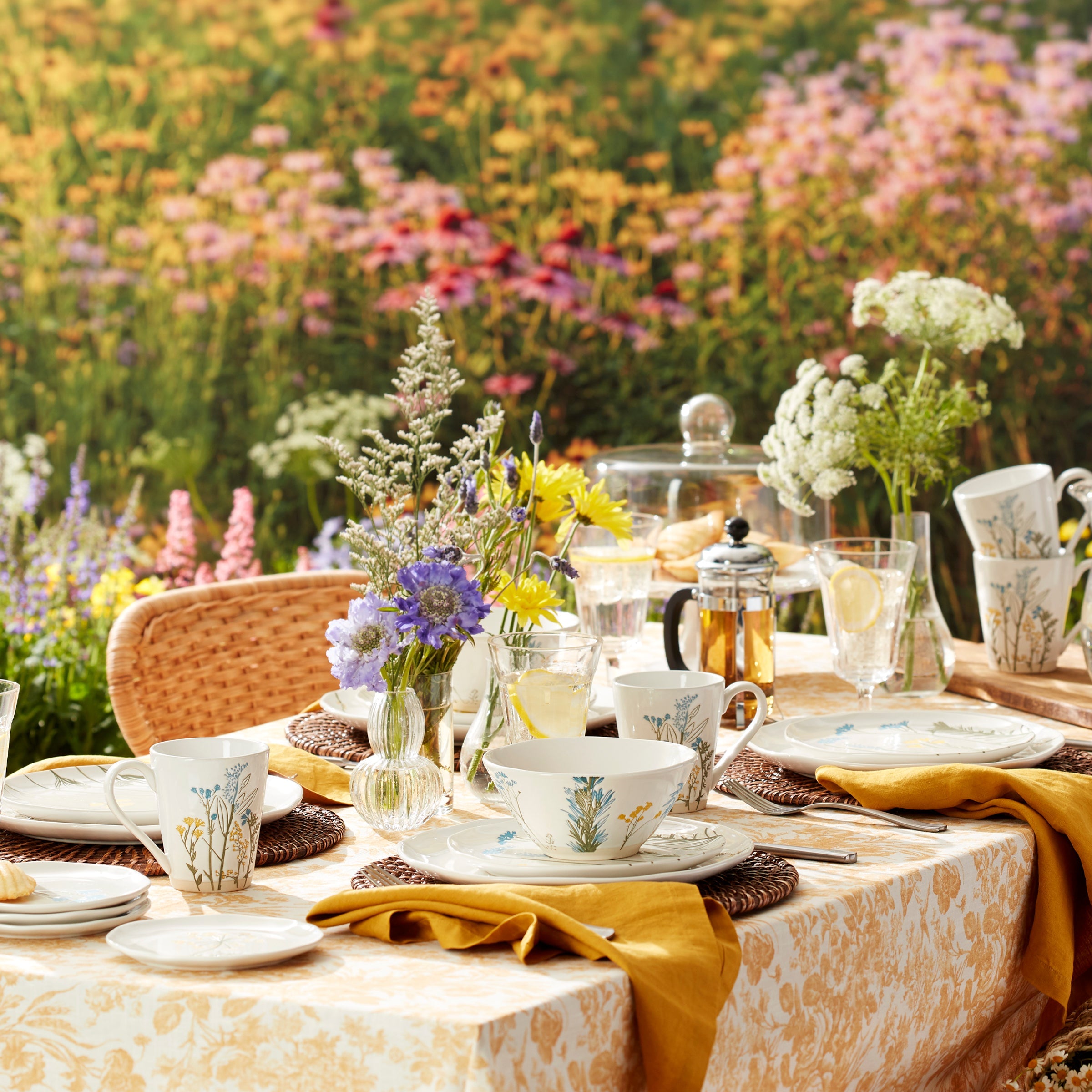 Wildflowers All-Purpose Bowls - Set of 4 - Image 4