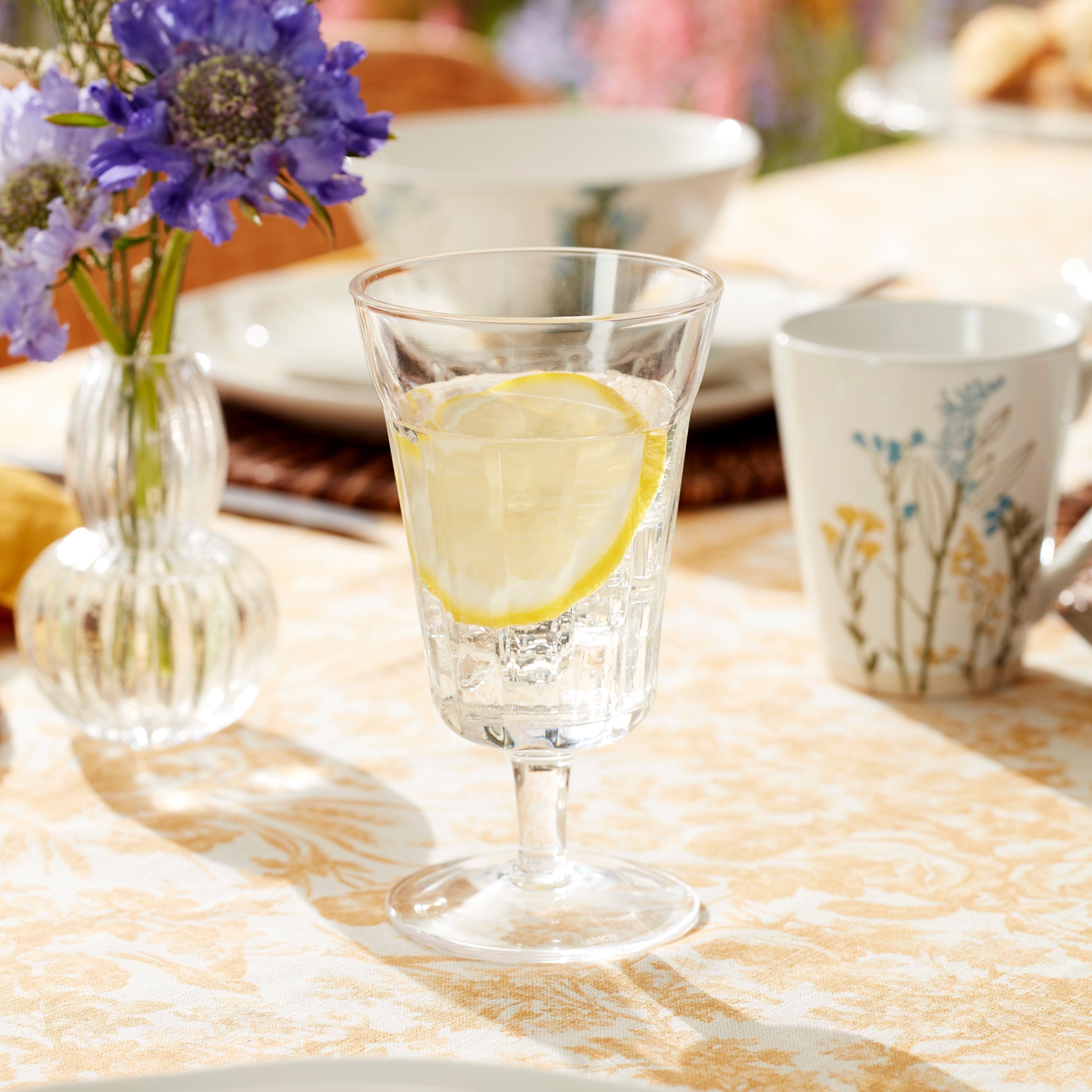 French Perle Tall Stem Glasses - Set Of 4 - Image 3