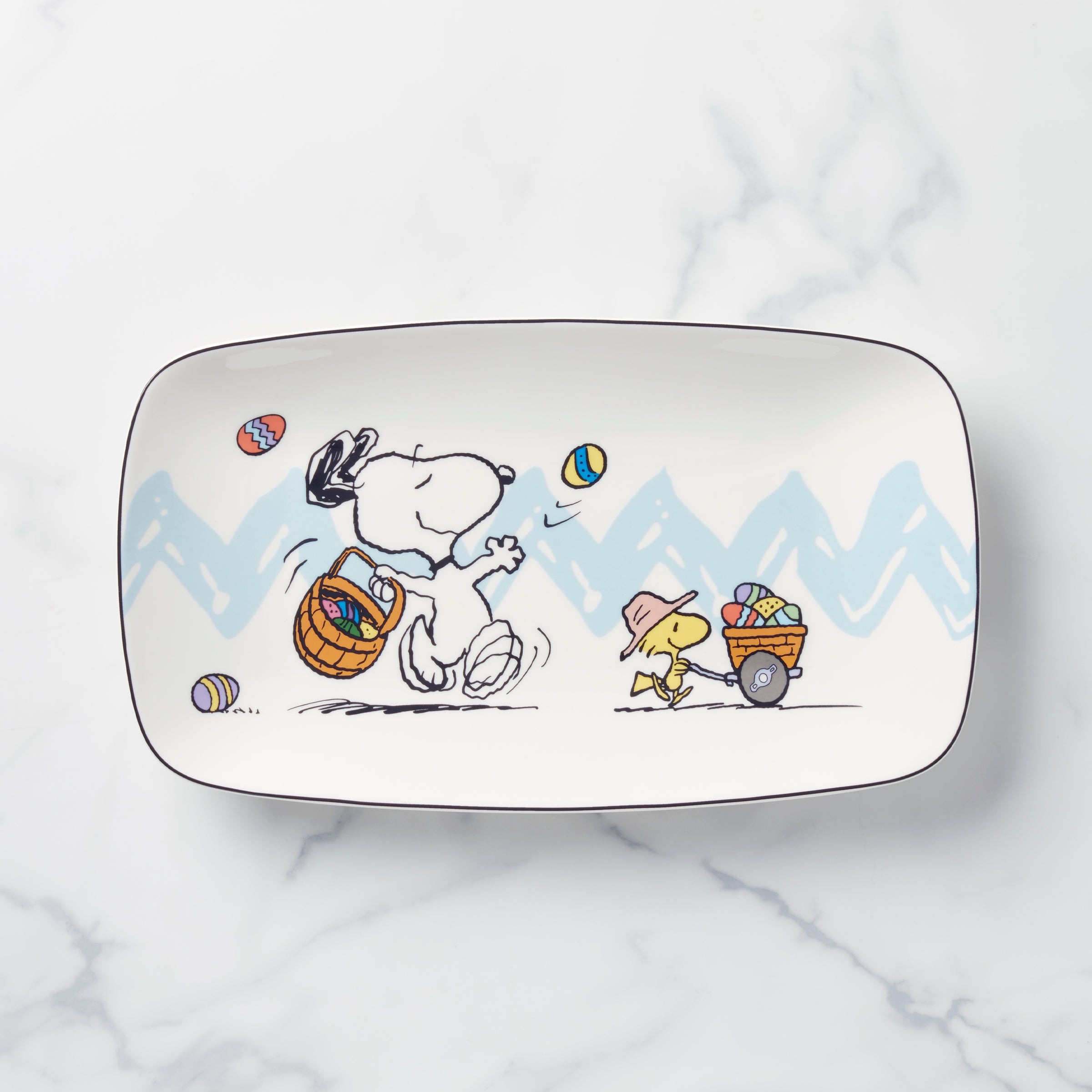 Snoopy Easter Hors d'Oeuvre Tray