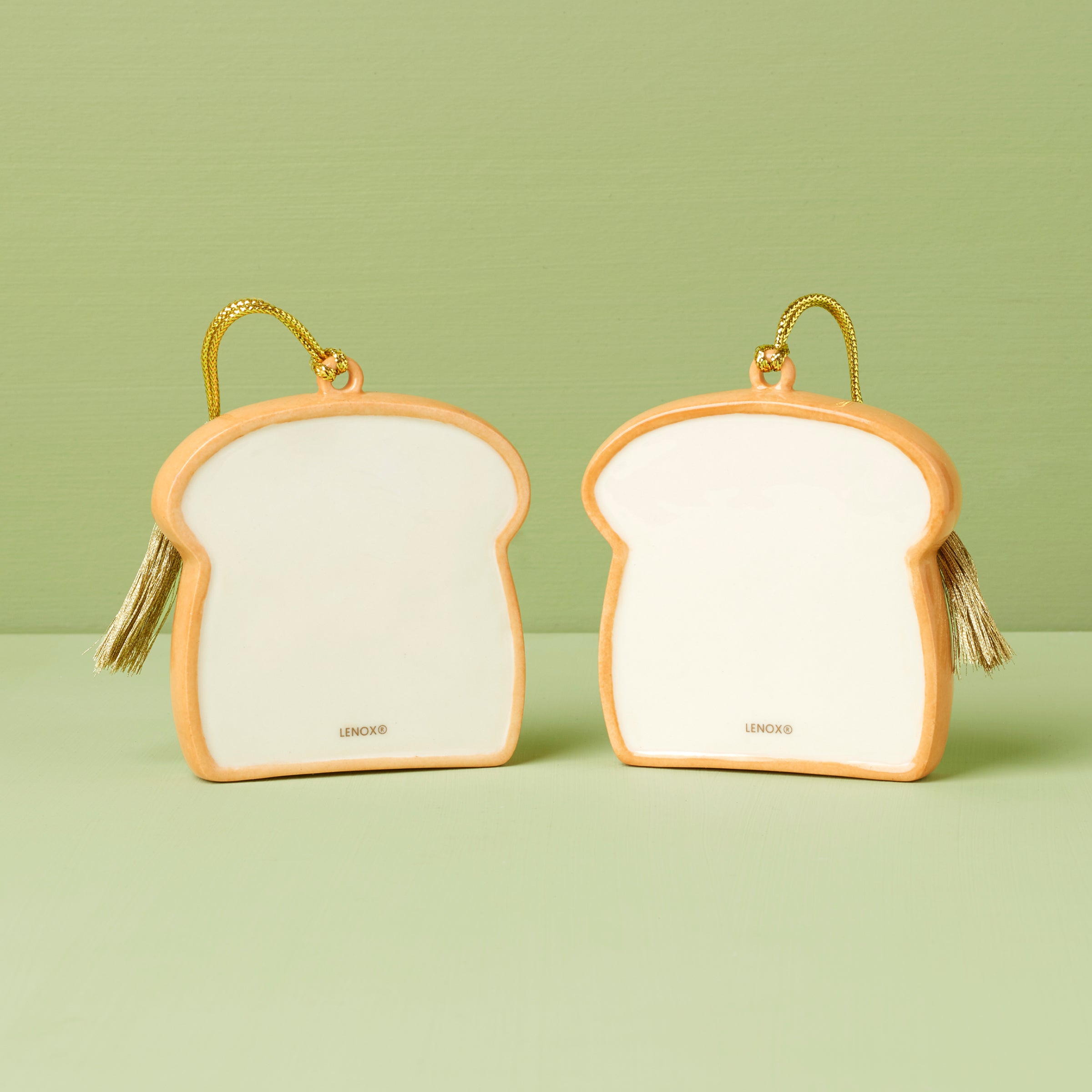 Personalized 2-Piece Peanut Butter & Jam Ornament Set - Image 2