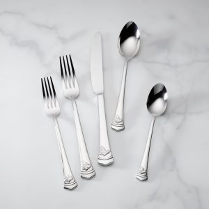 Butterfly Meadow II Mirror 65 Piece Flatware Set