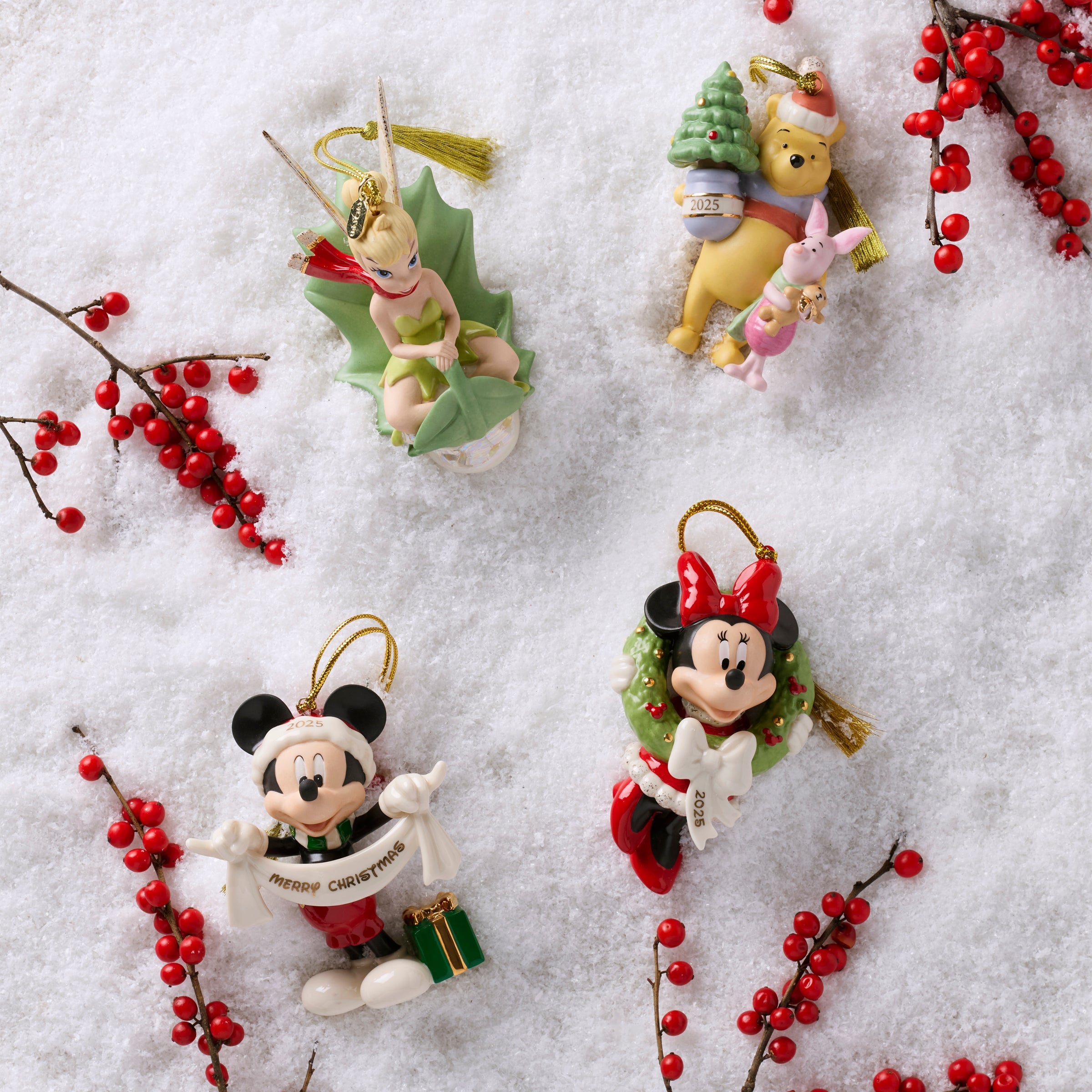 2025 Mickey Mouse Merry Ornament - Image 4