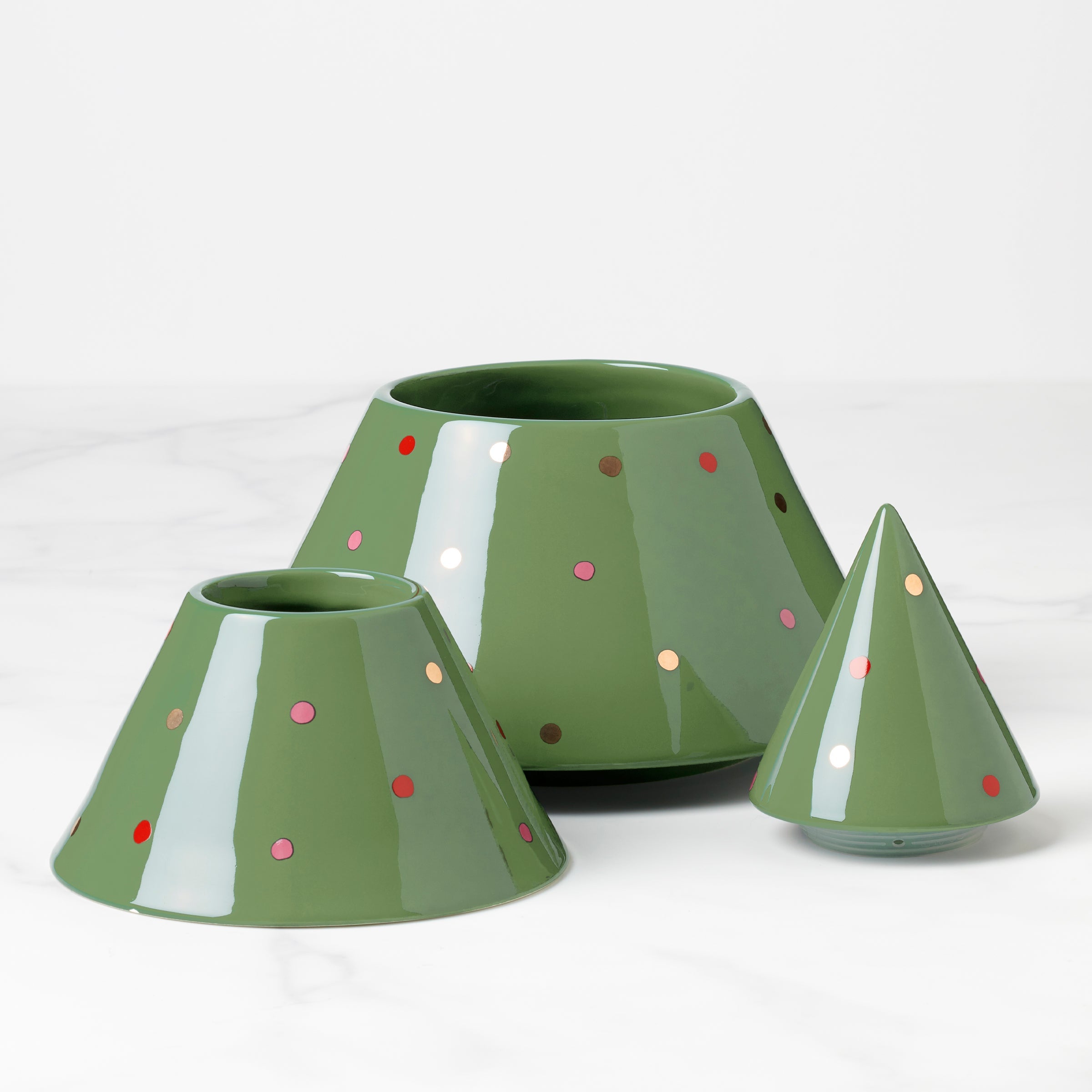 Figural Evergreen Treat Jar - Image 3