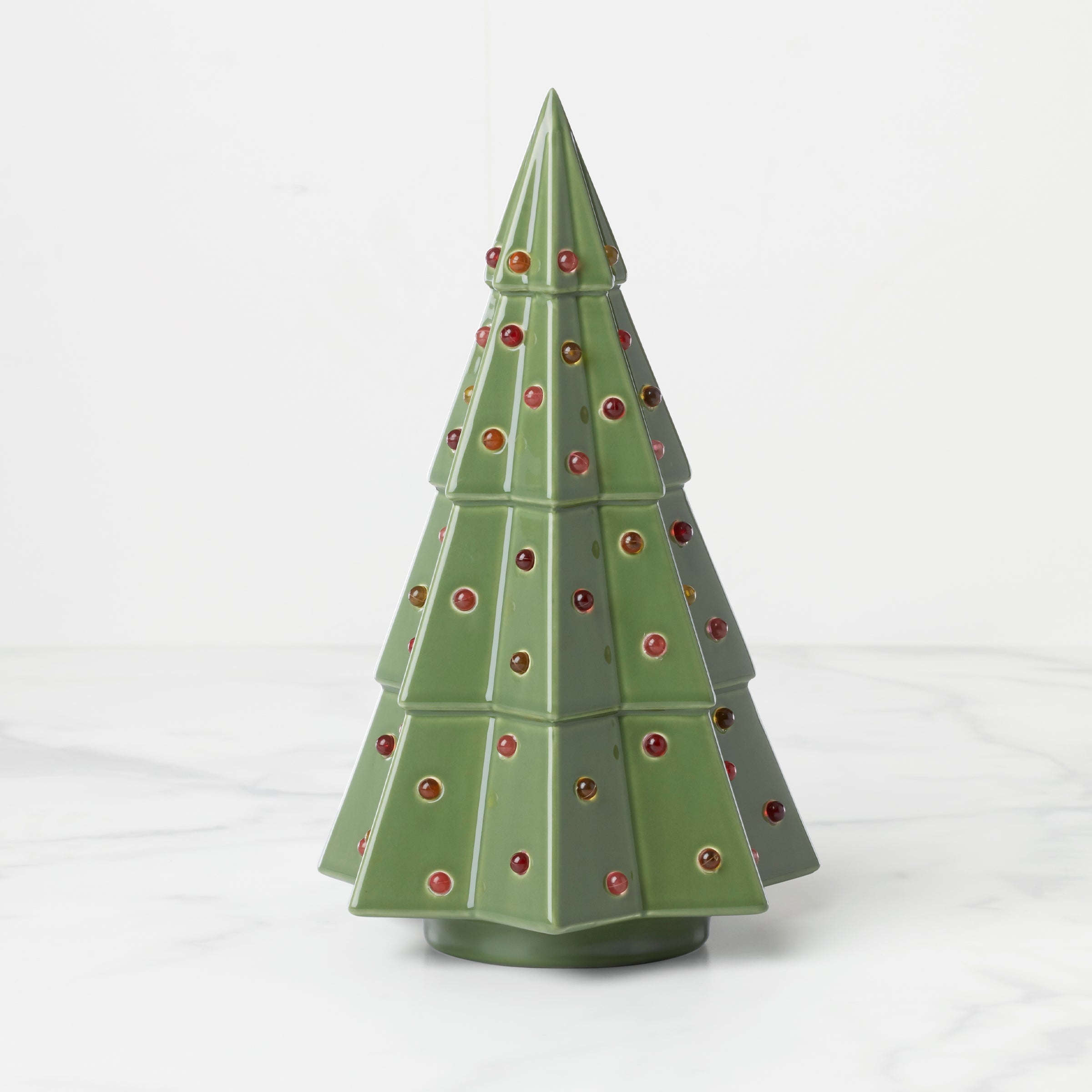 Evergreen Large Lit Tree Figurine - Image 2
