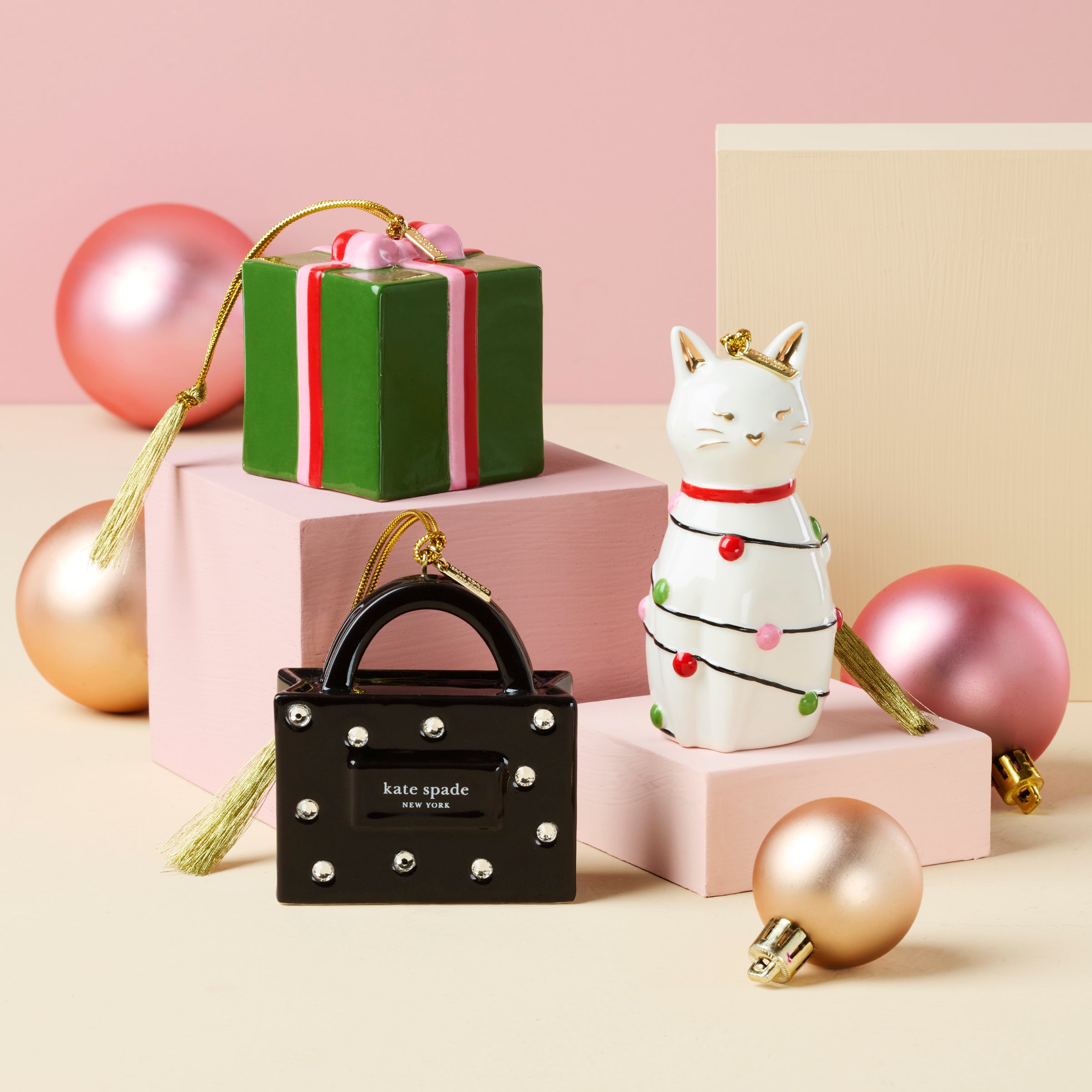 Be Jolly Cat Ornament - Image 3