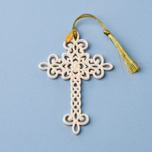 2025 Snow Fantasies Cross Ornament