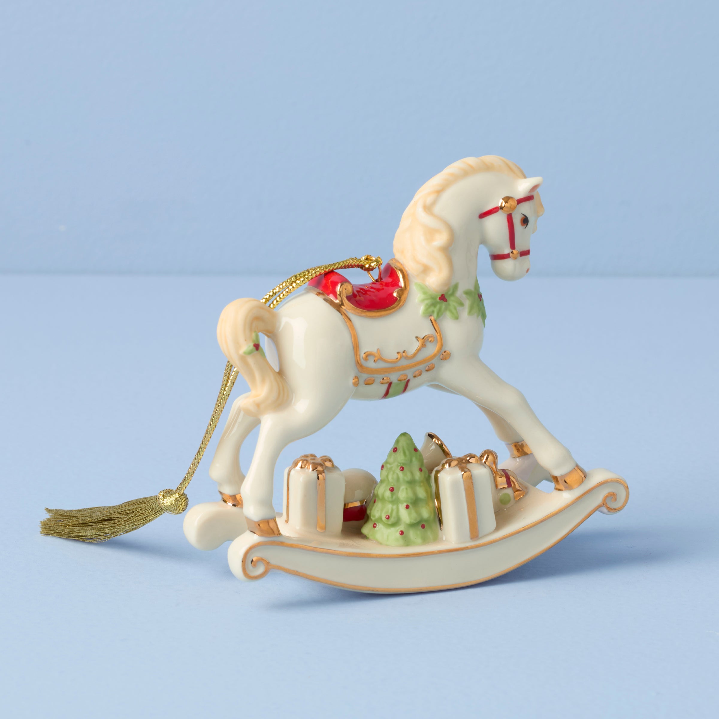 2025 Vintage Rocking Horse Ornament - Image 2