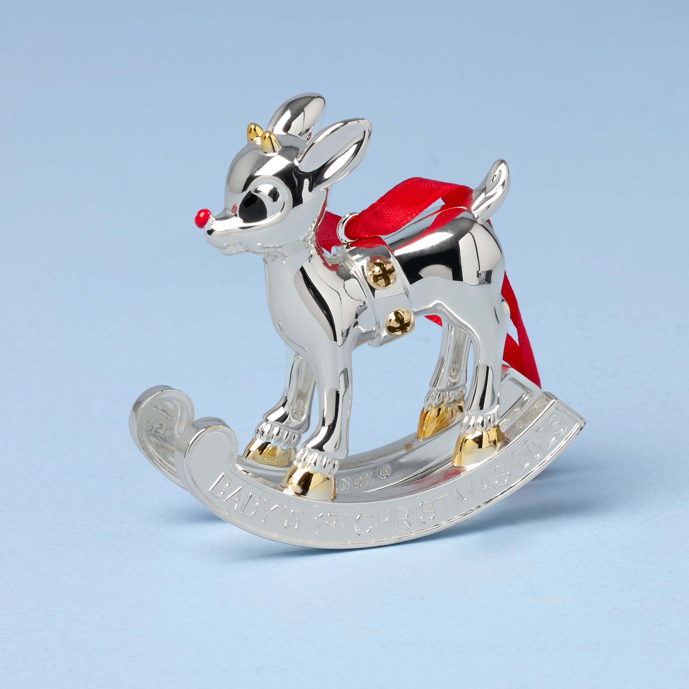 2025 Baby's 1st Christmas Rudolph Ornament - Image 2