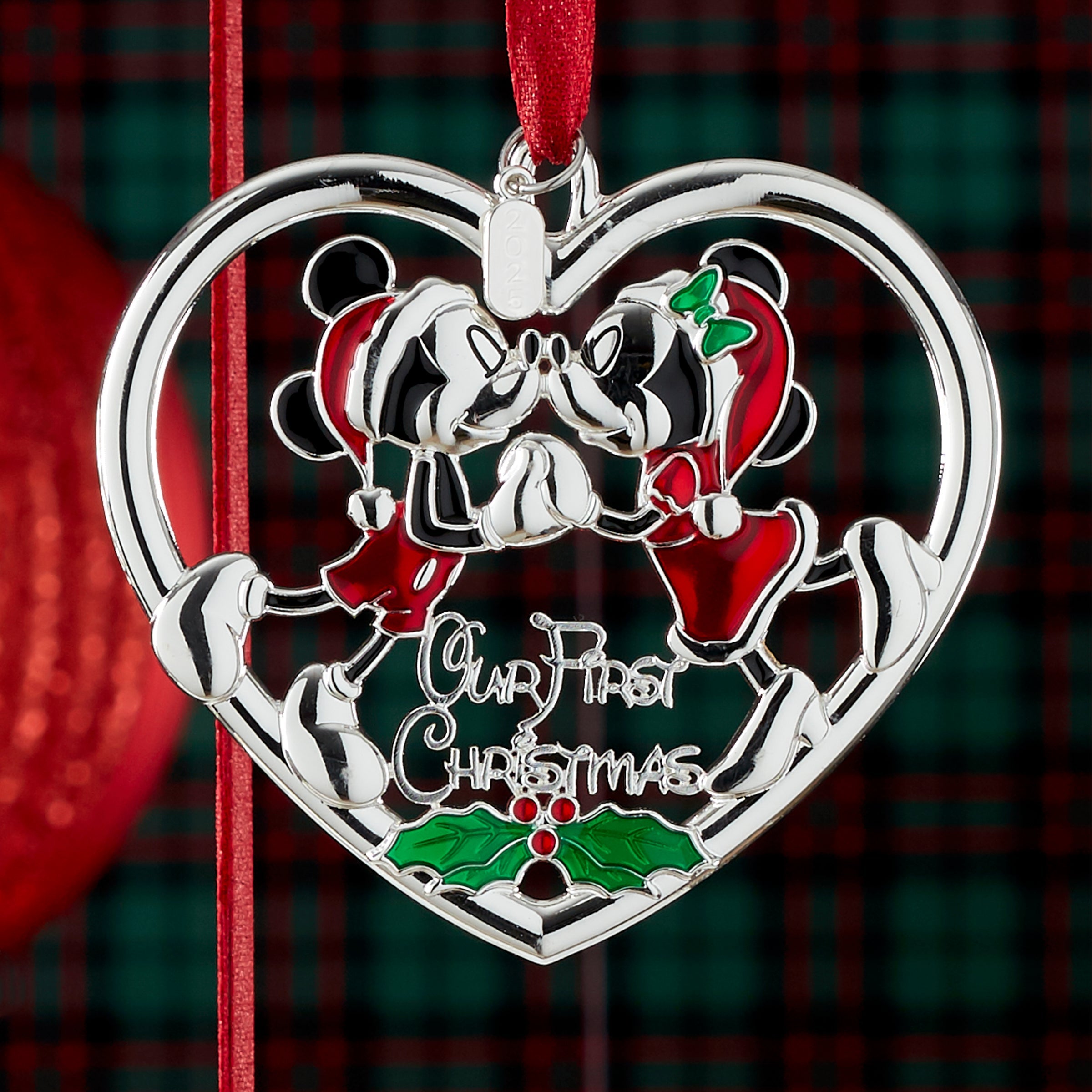 2025 Our 1st Christmas Mickey & Minnie Ornament - Image 2