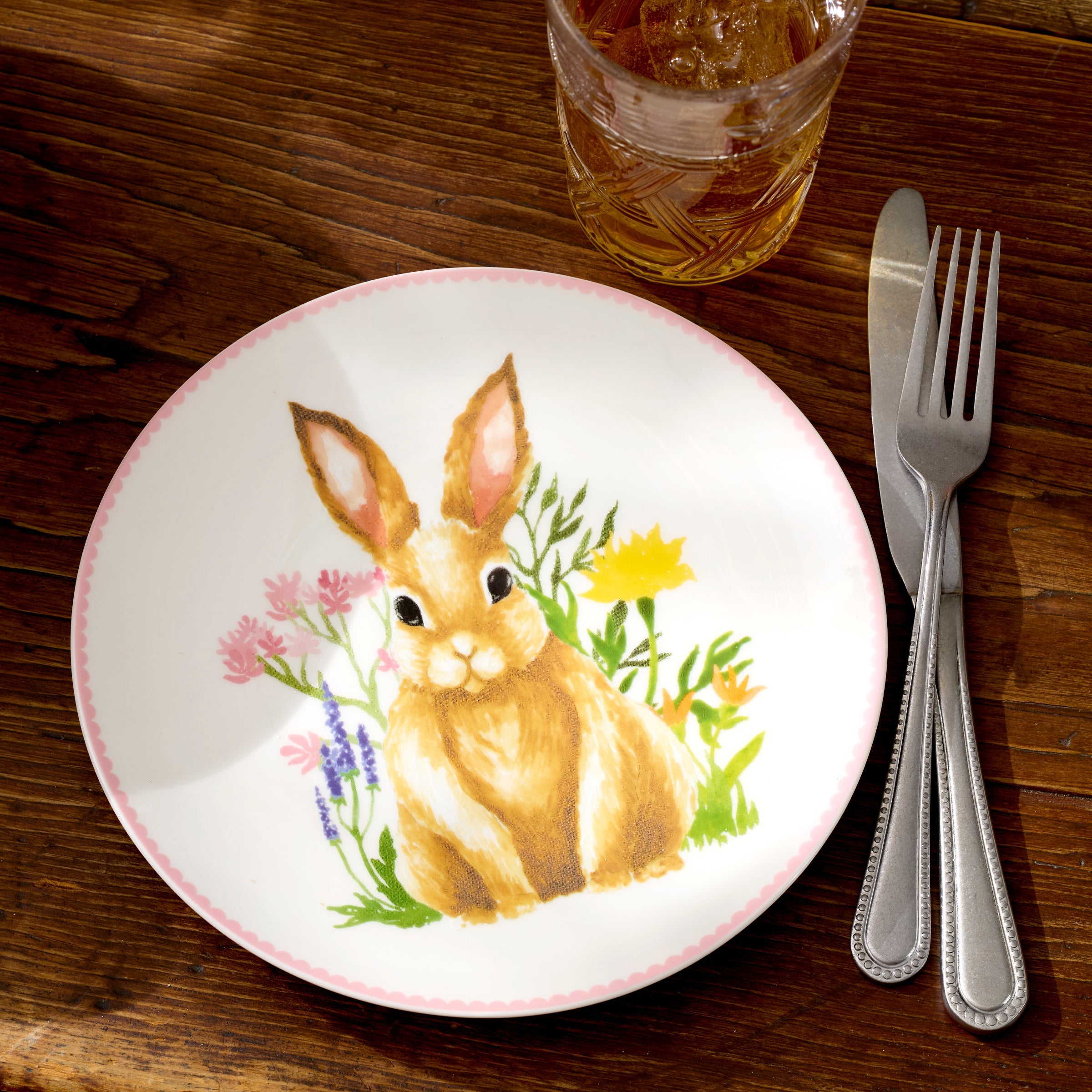 Bunny Accent Plates - Set of 4 - Image 4