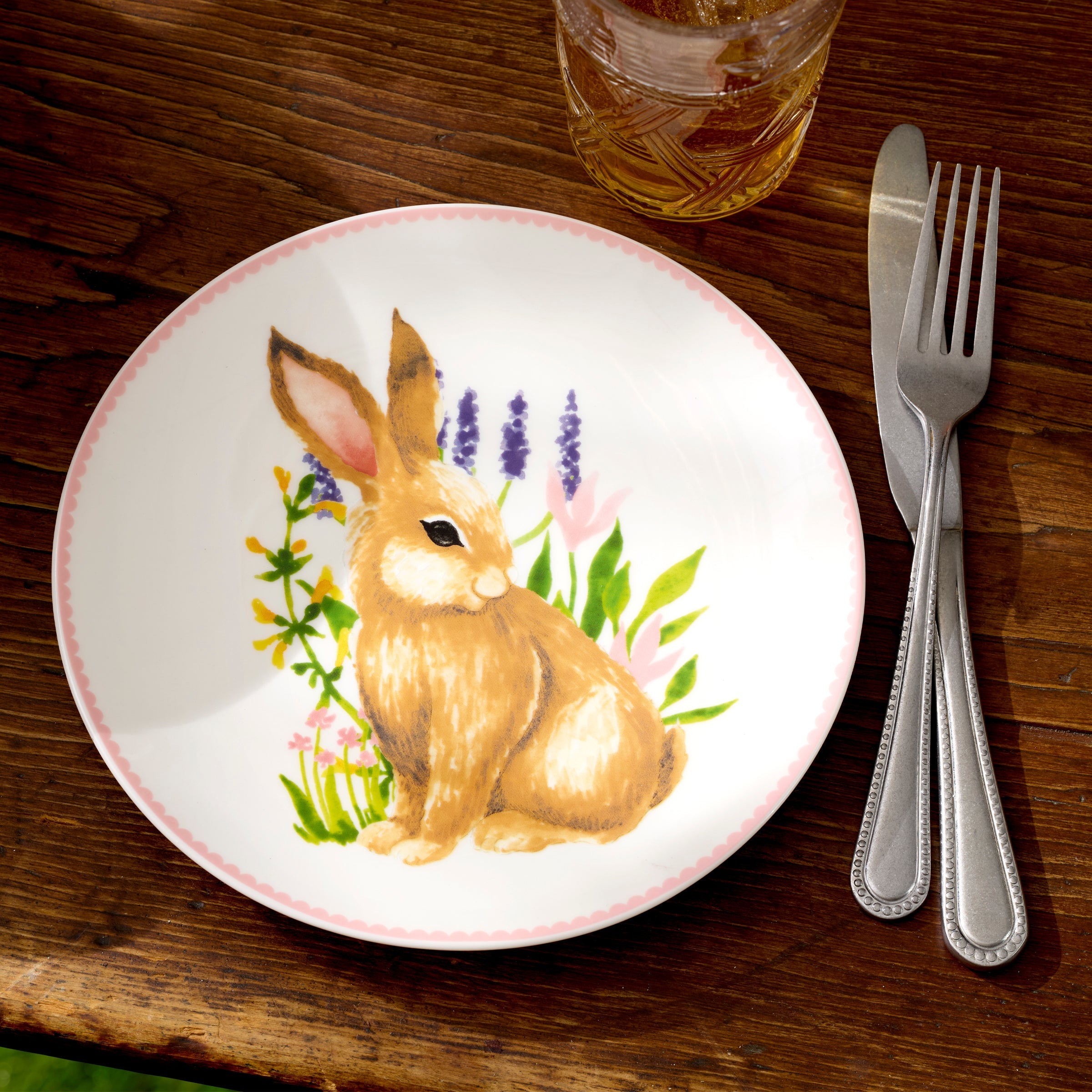 Bunny Accent Plates - Set of 4 - Image 5
