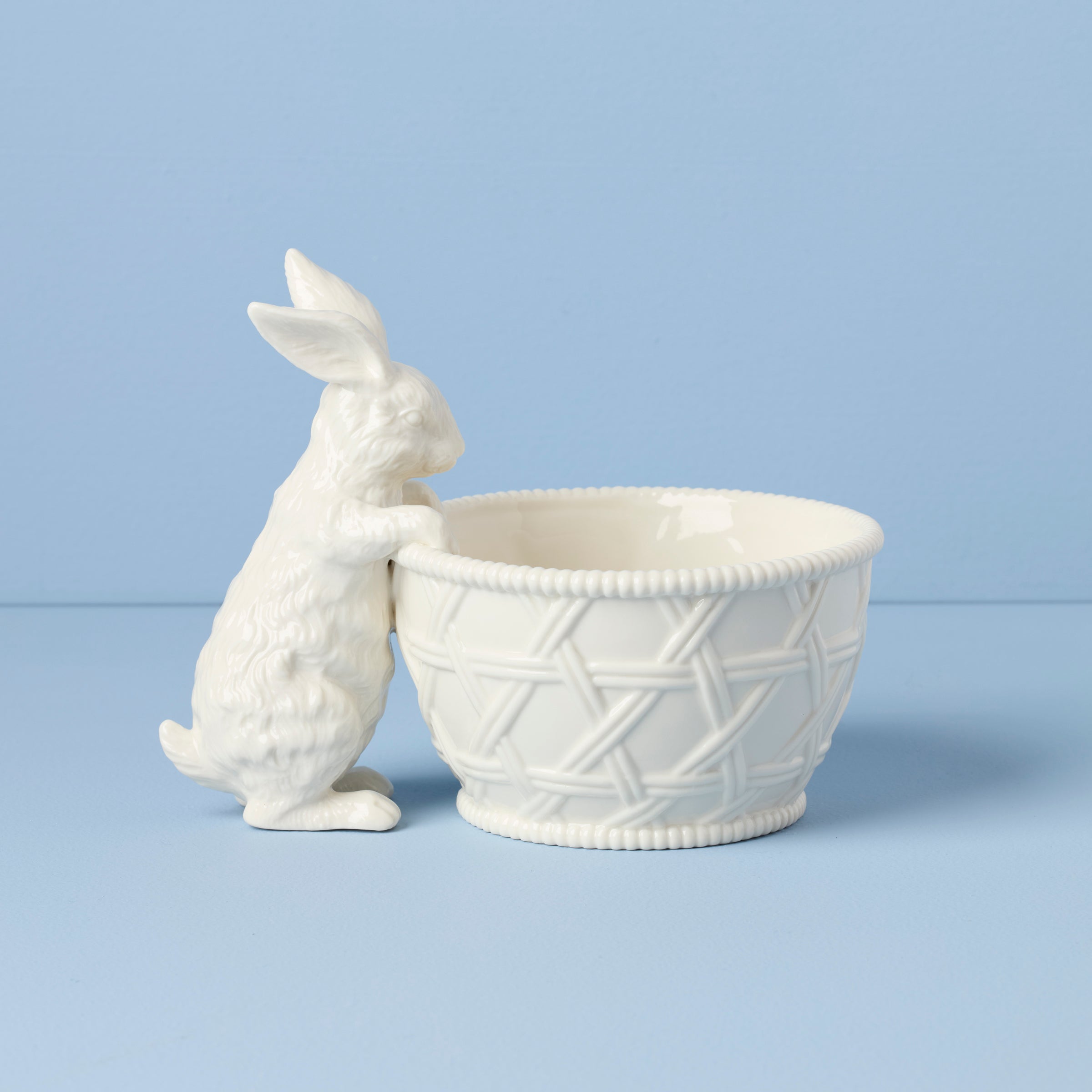 Wicker Creek Bunny Candy Dish - Image 4