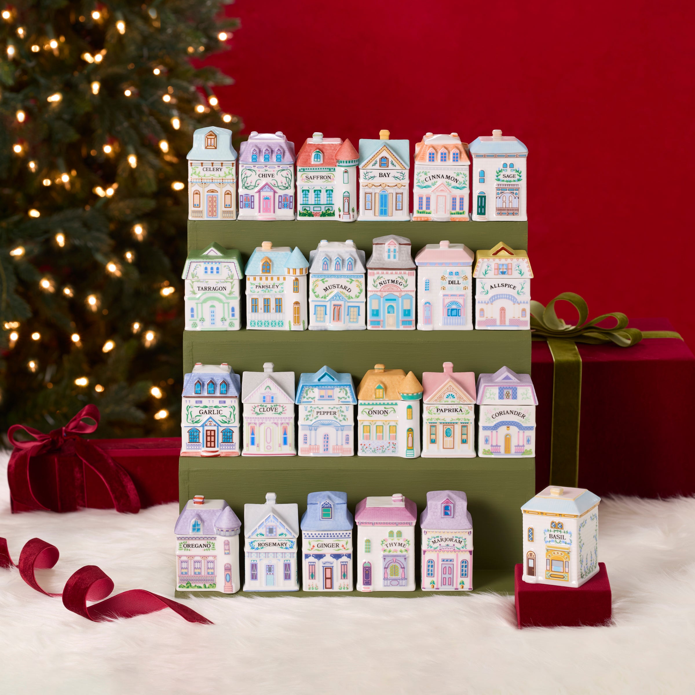 Lenox Spice Village 24-Piece Spice Jar Set - Image 2