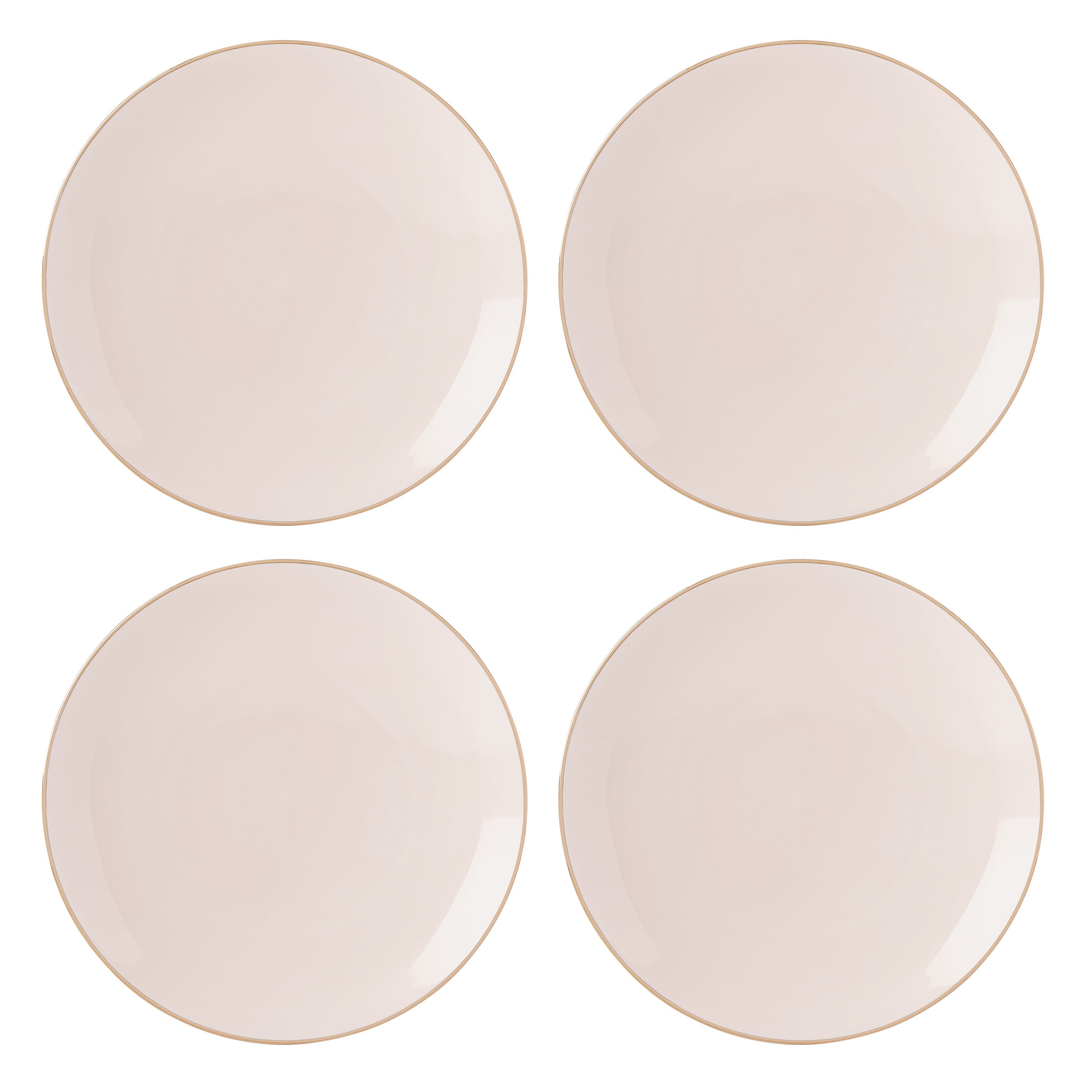 Trianna Coupe Dinner Plates - Set of 4
