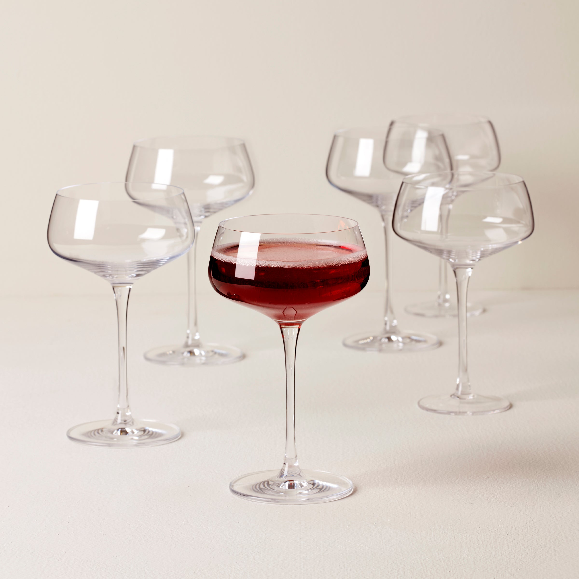 Tuscany Classics Angled Coupe Glasses - Set Of 6 - Image 2