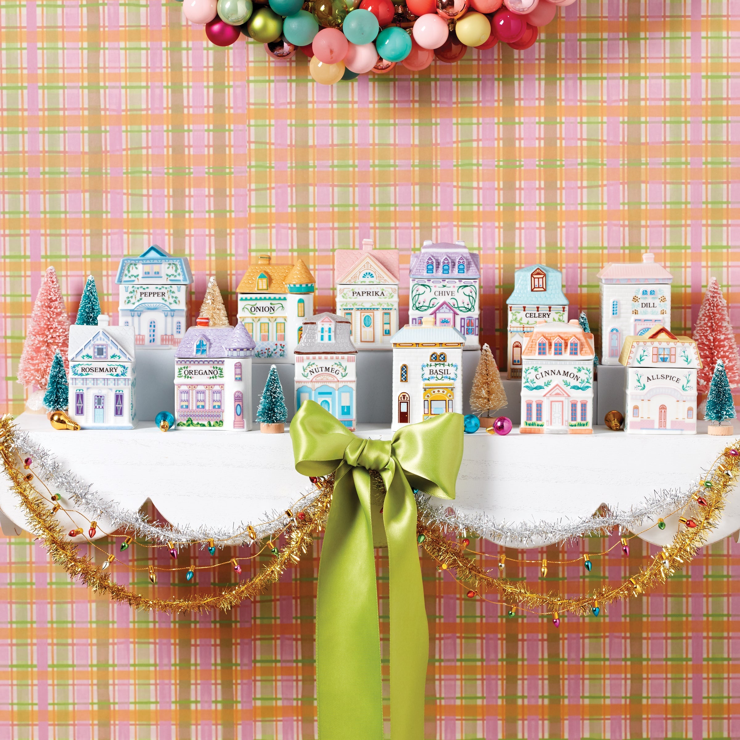 Lenox Spice Village 6-Piece Spice Jar Set - Rustic - Image 5