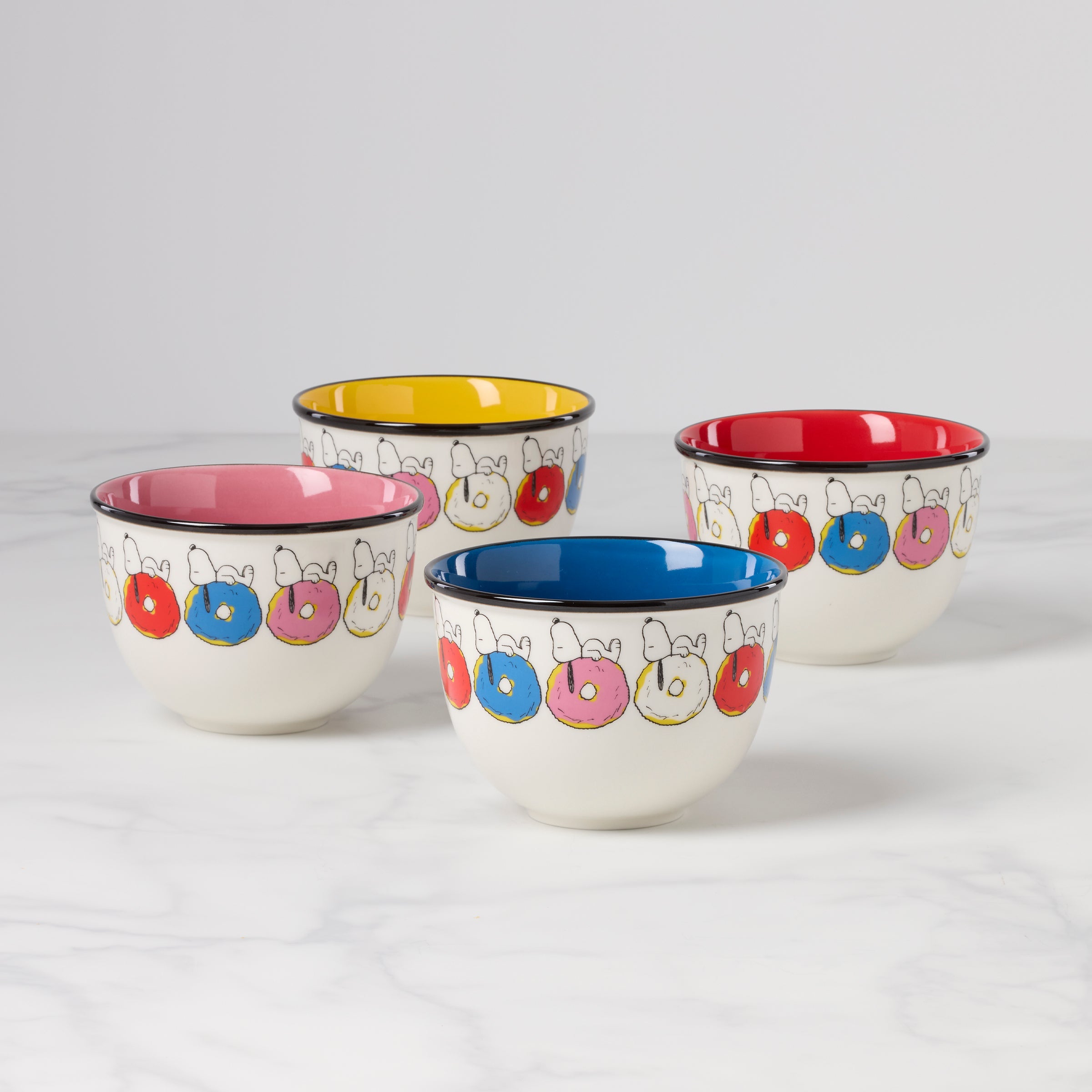 Chef Snoopy Dessert Bowls - Set of 4