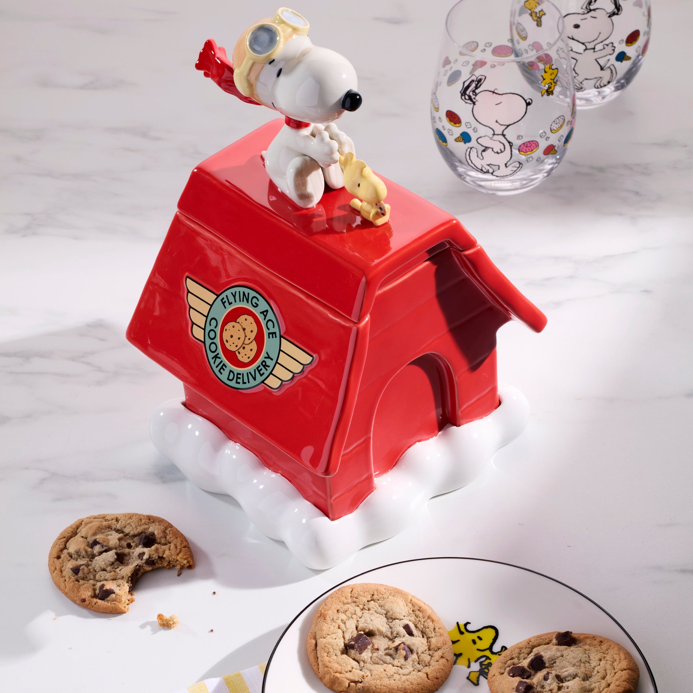 Chef Snoopy Figural Cookie Jar - Image 3