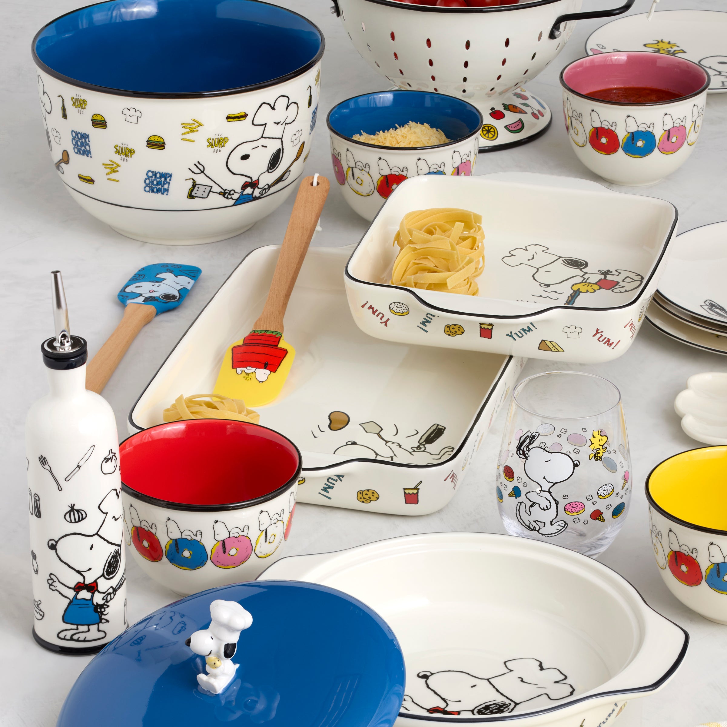Chef Snoopy 3-Piece Bowl Set - Image 3