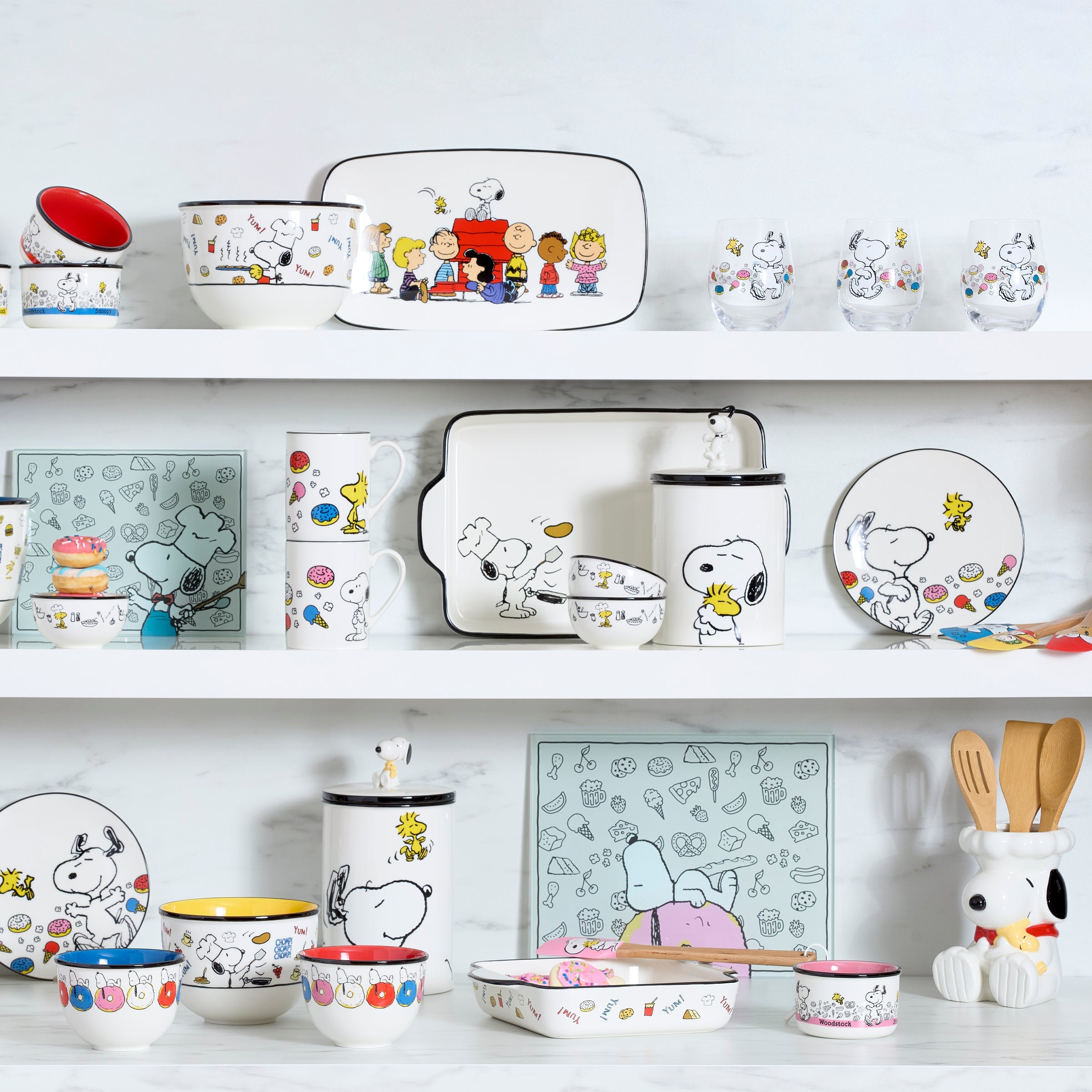 Chef Snoopy Tumblers - Set Of 4 - Image 2