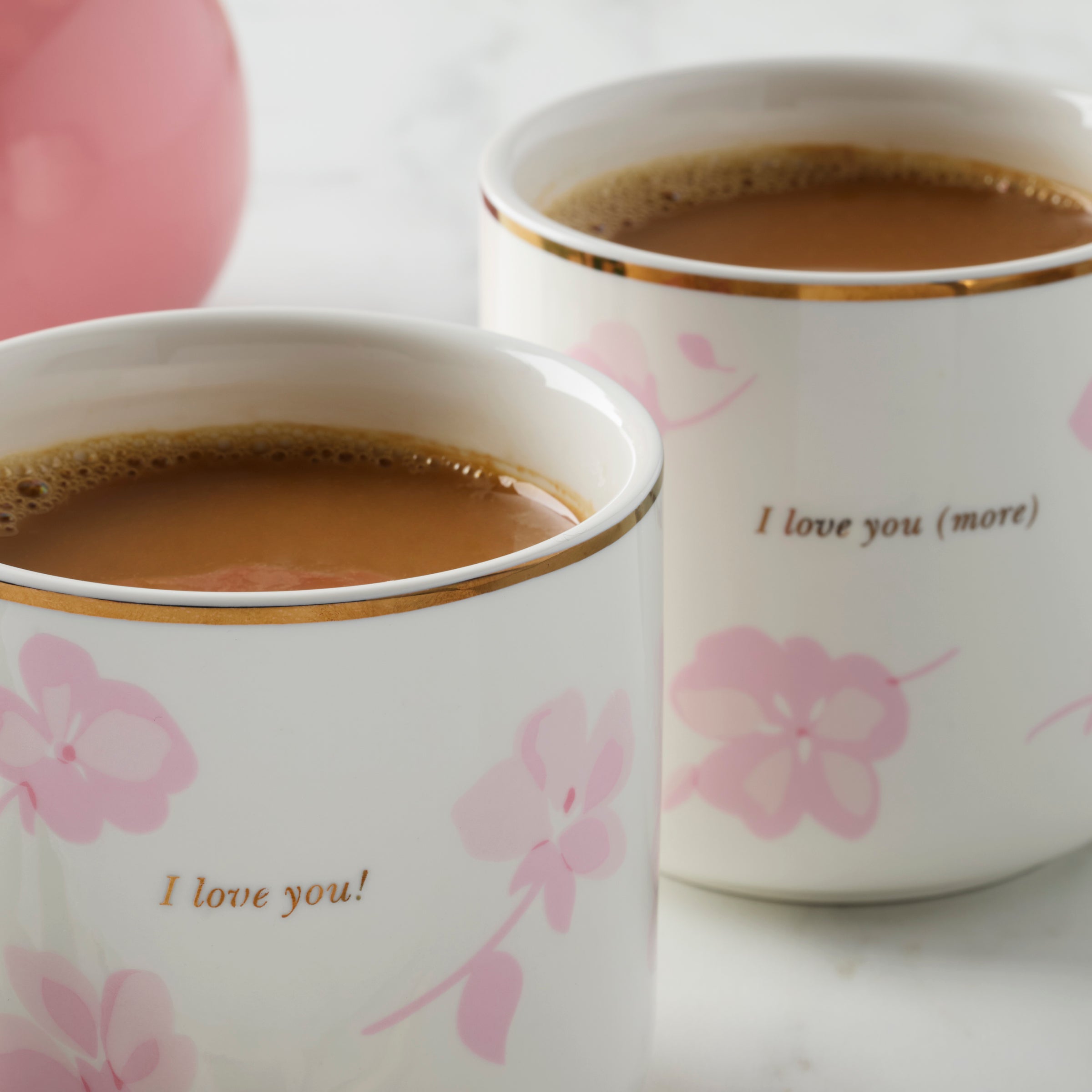 Spring Pansies Mugs - Set of 2 - Image 3