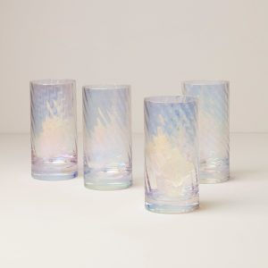Tuscany Classics Iridescent Highball Glasses - Set Of 4