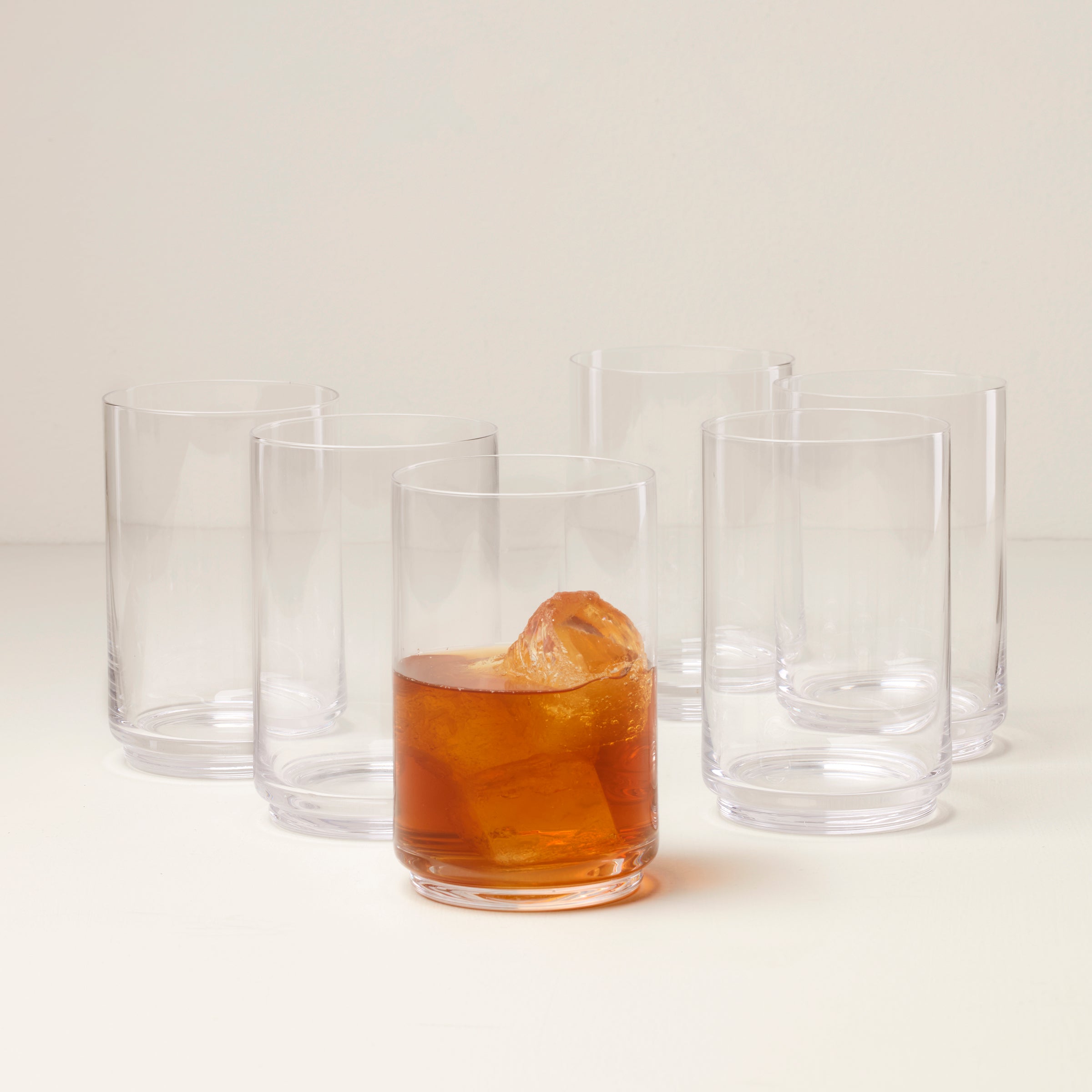 Tuscany Stackable Glass Coolers - Set Of 6 - Image 2