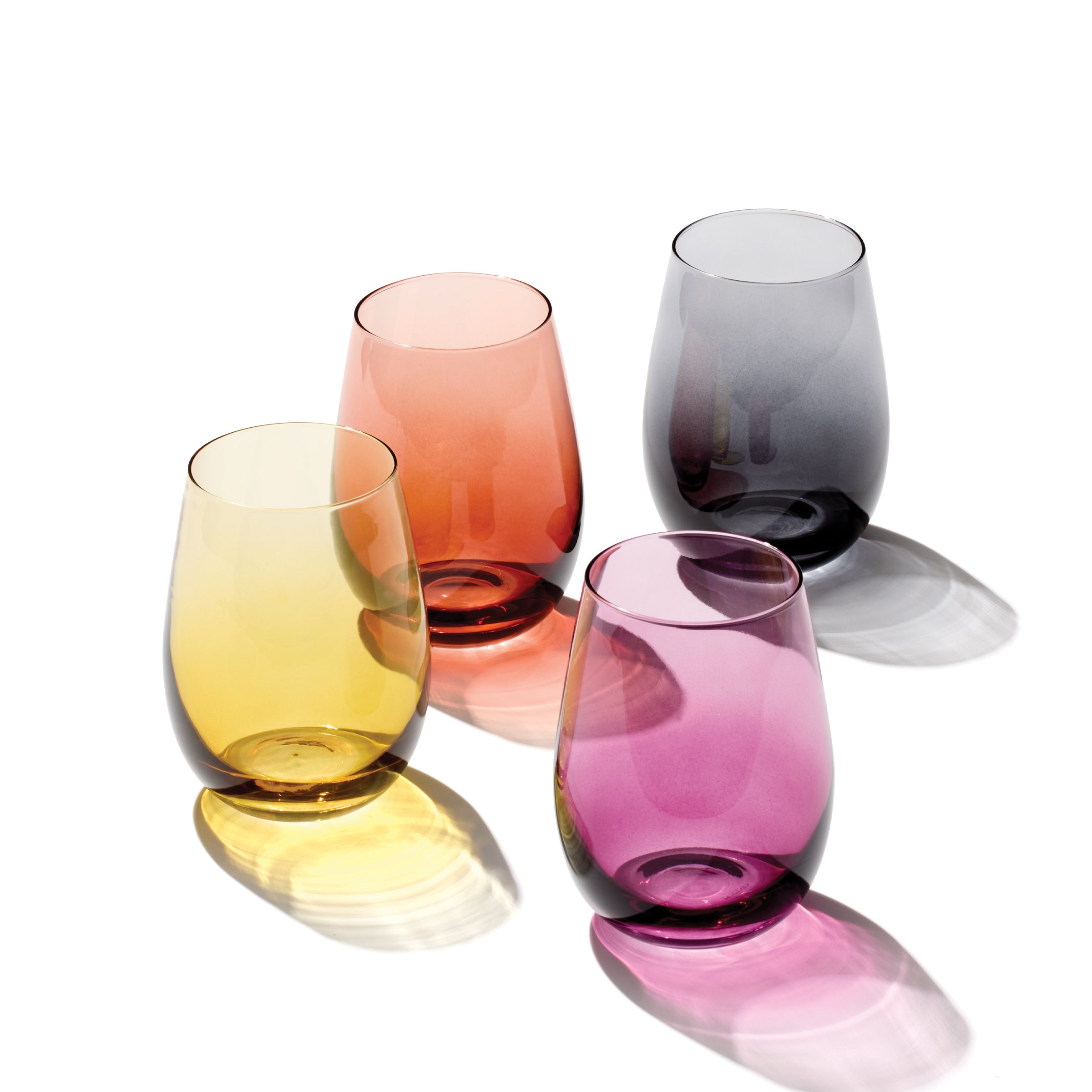 Golden Hour Stemless Wine Glasses - Set Of 4 - Image 5