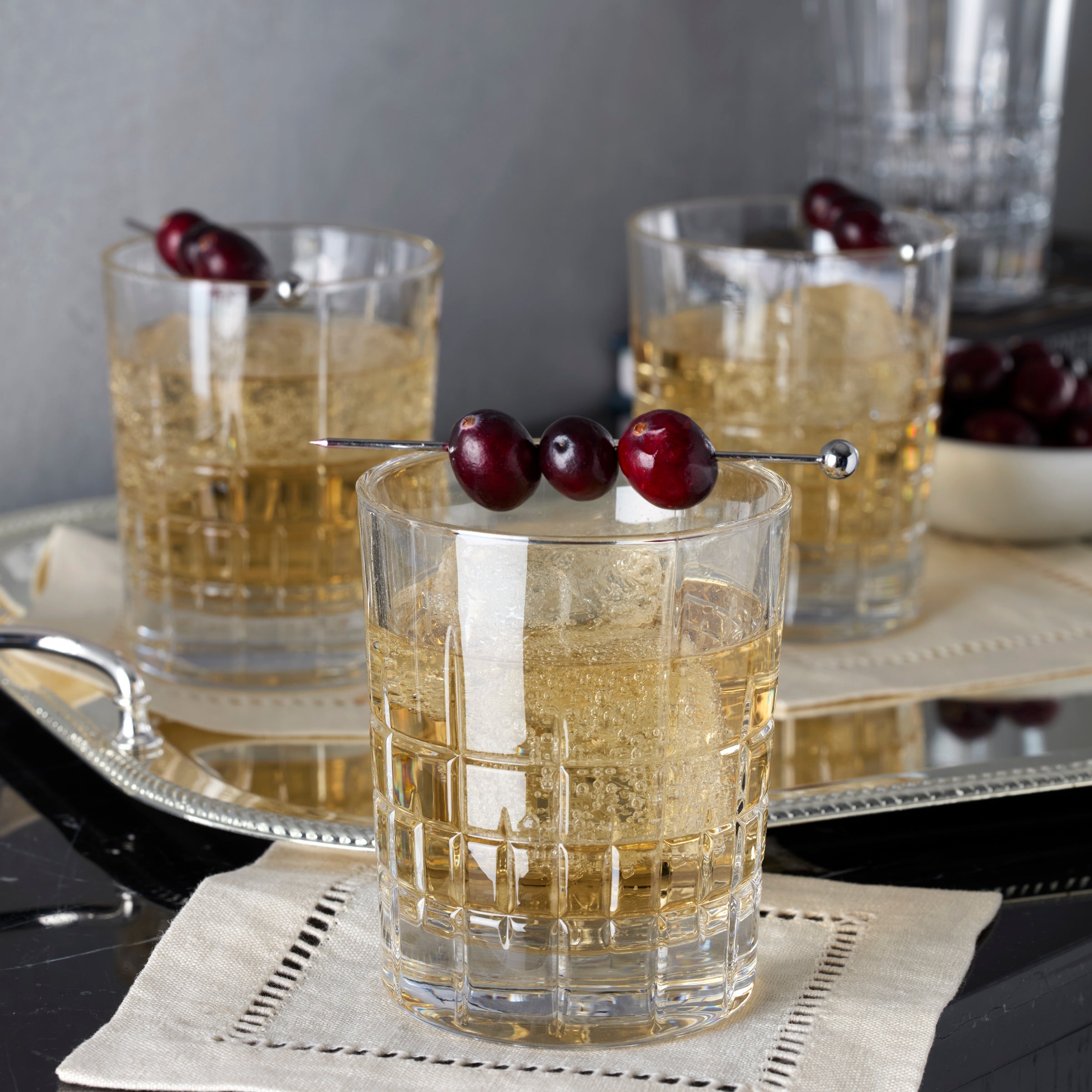 Deklan Double Old Fashion Glasses - Set Of 4 - Image 2