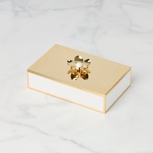 Make It Pop Gold Large Floral Box