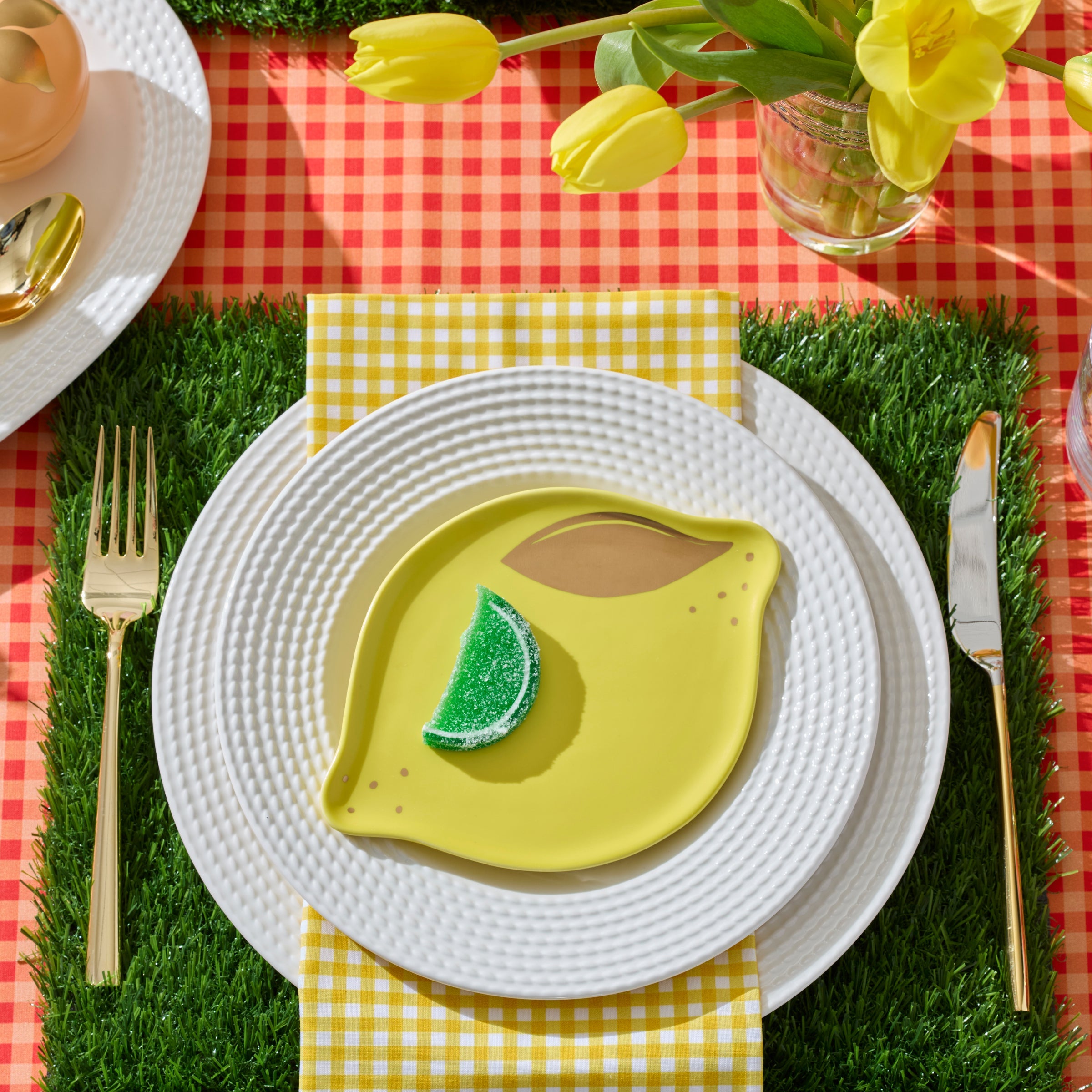 Tutti Fruity Tidbit Plates - Set of 4 - Image 4