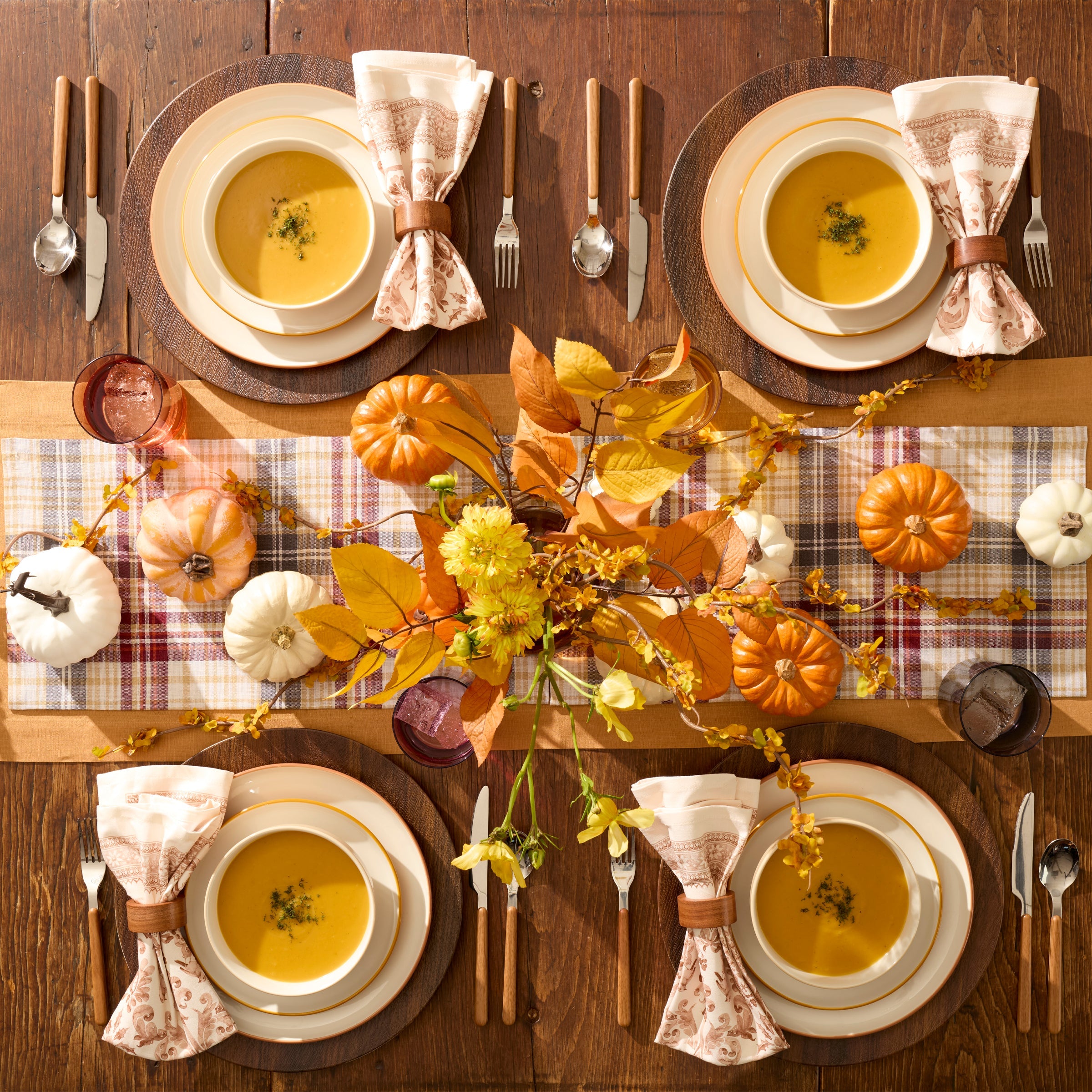 24 Seven Colors Sunbaked 12-Piece Dinnerware Set - Image 6