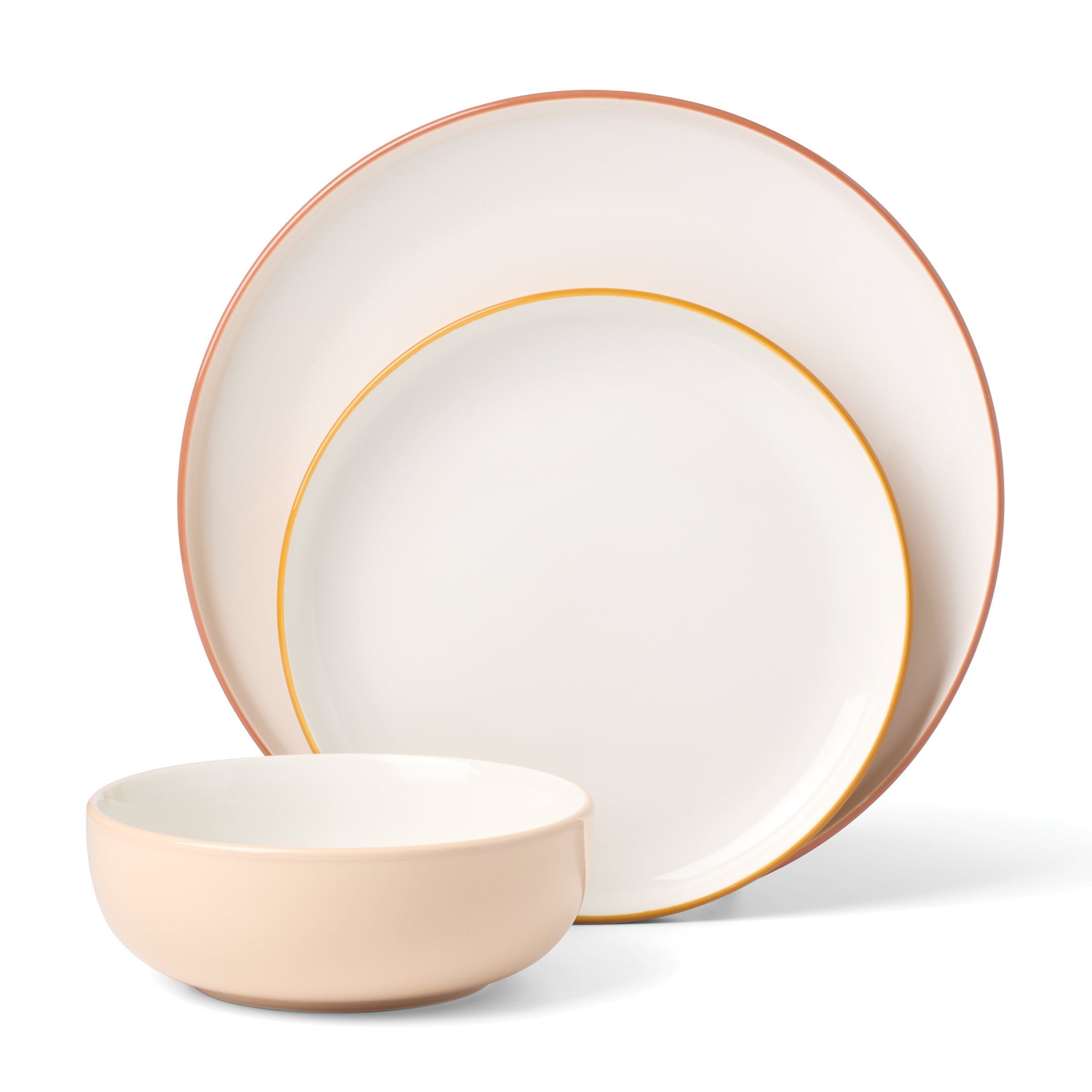 24 Seven Colors Sunbaked 12-Piece Dinnerware Set - Image 11