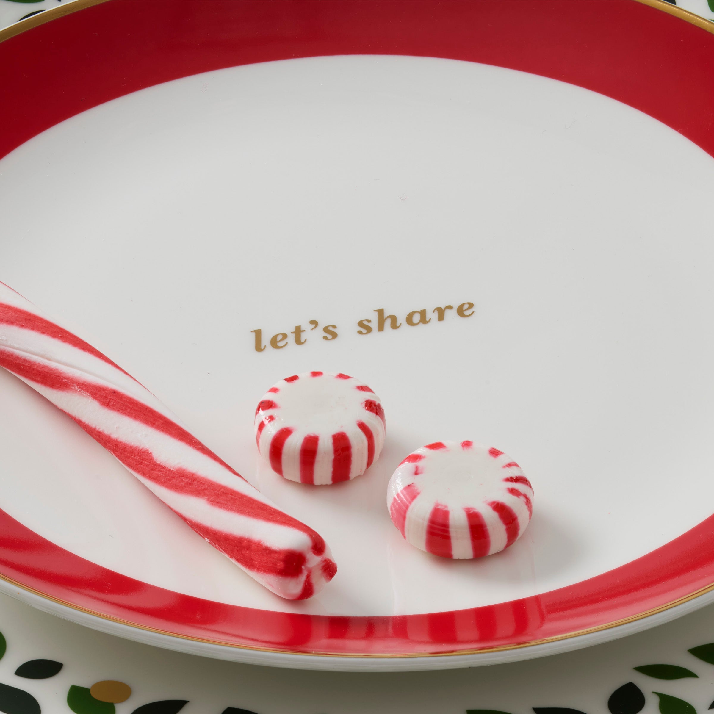 Evergreen Rim Accent Plates - Set of 4 - Image 3