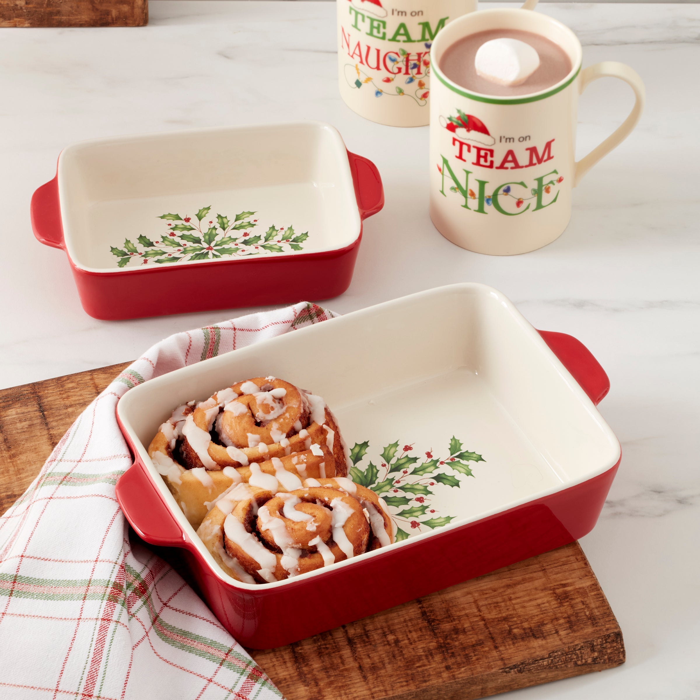 Holiday Rectangular Baking Dish - Small - Image 3