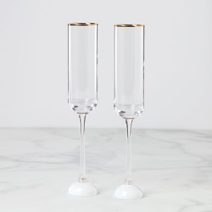 Happily Ever After Toasting Flutes - Set Of 2